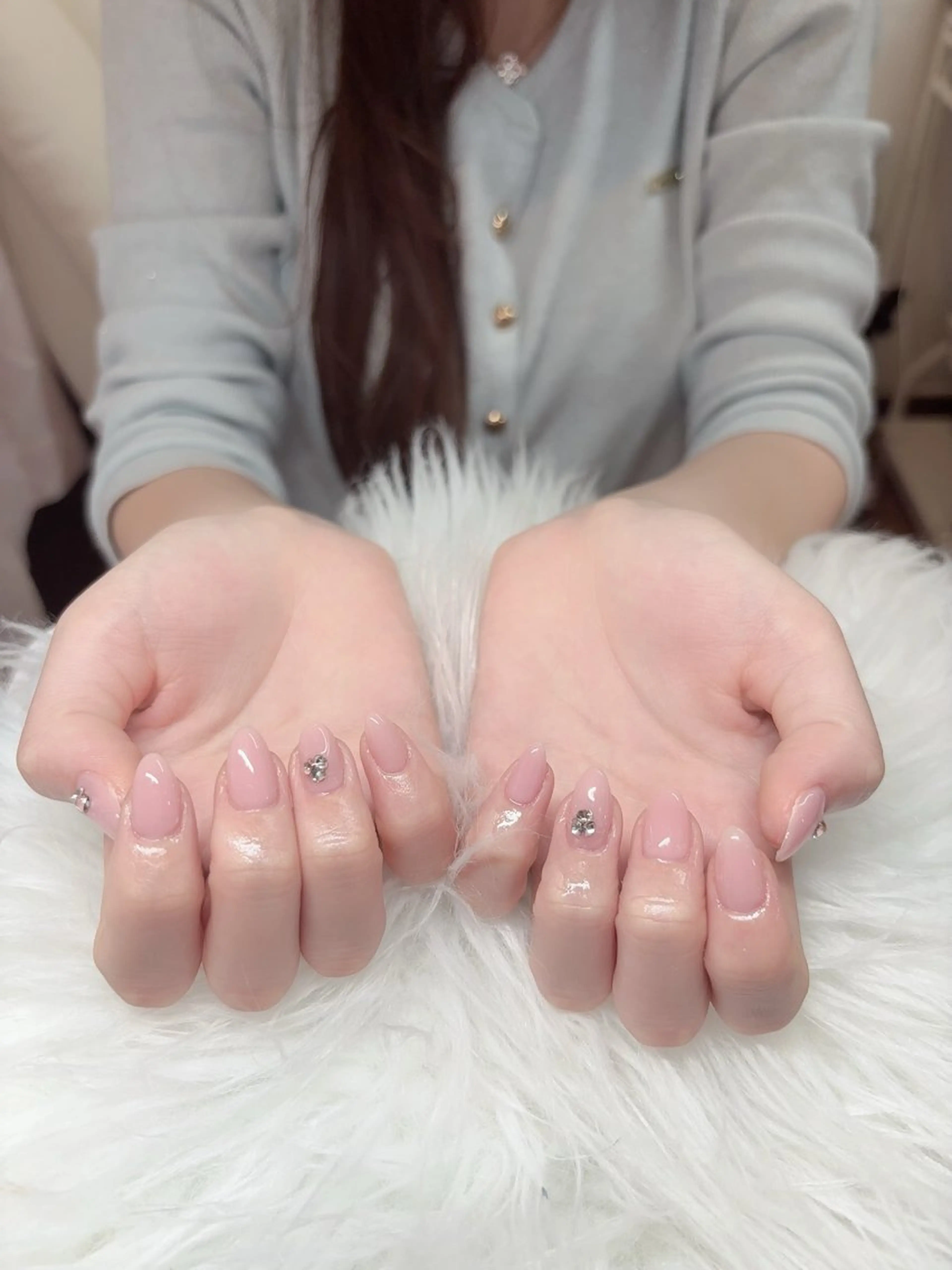 ネイル フレンチネイル グラデーション マグネットネイル ミラーネイル ワンホンネイル ハンドネイル ハンドケア yurinail所属・yuri nail 高田馬場のネイルデザイン