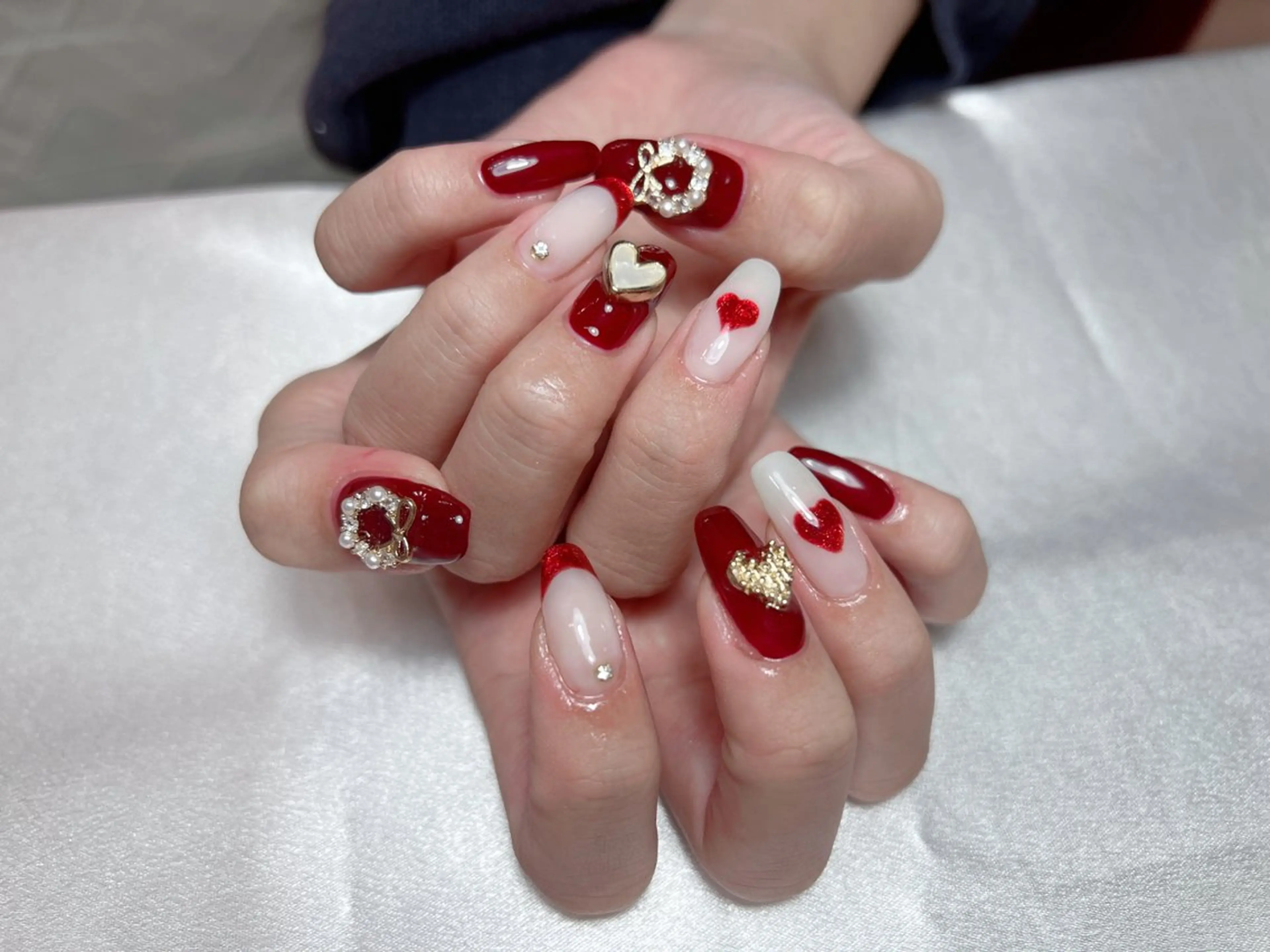ネイル 冬ネイル クリスマス Bél Nail salonのネイルデザイン