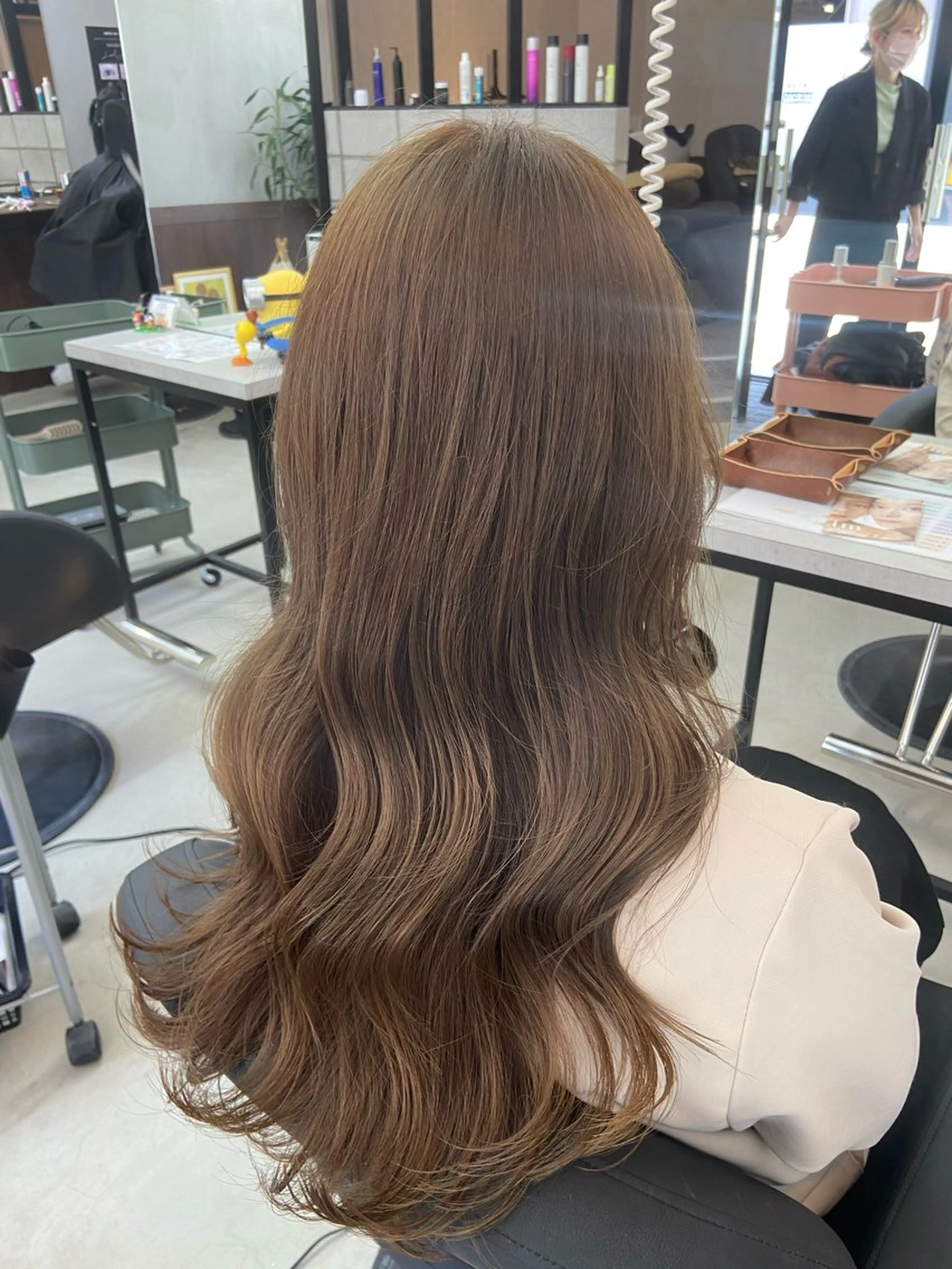 ロング カラー ヘアカラー トリートメント 韓国風愛されヘア 🇰🇷RITO🎀のヘアスタイル
