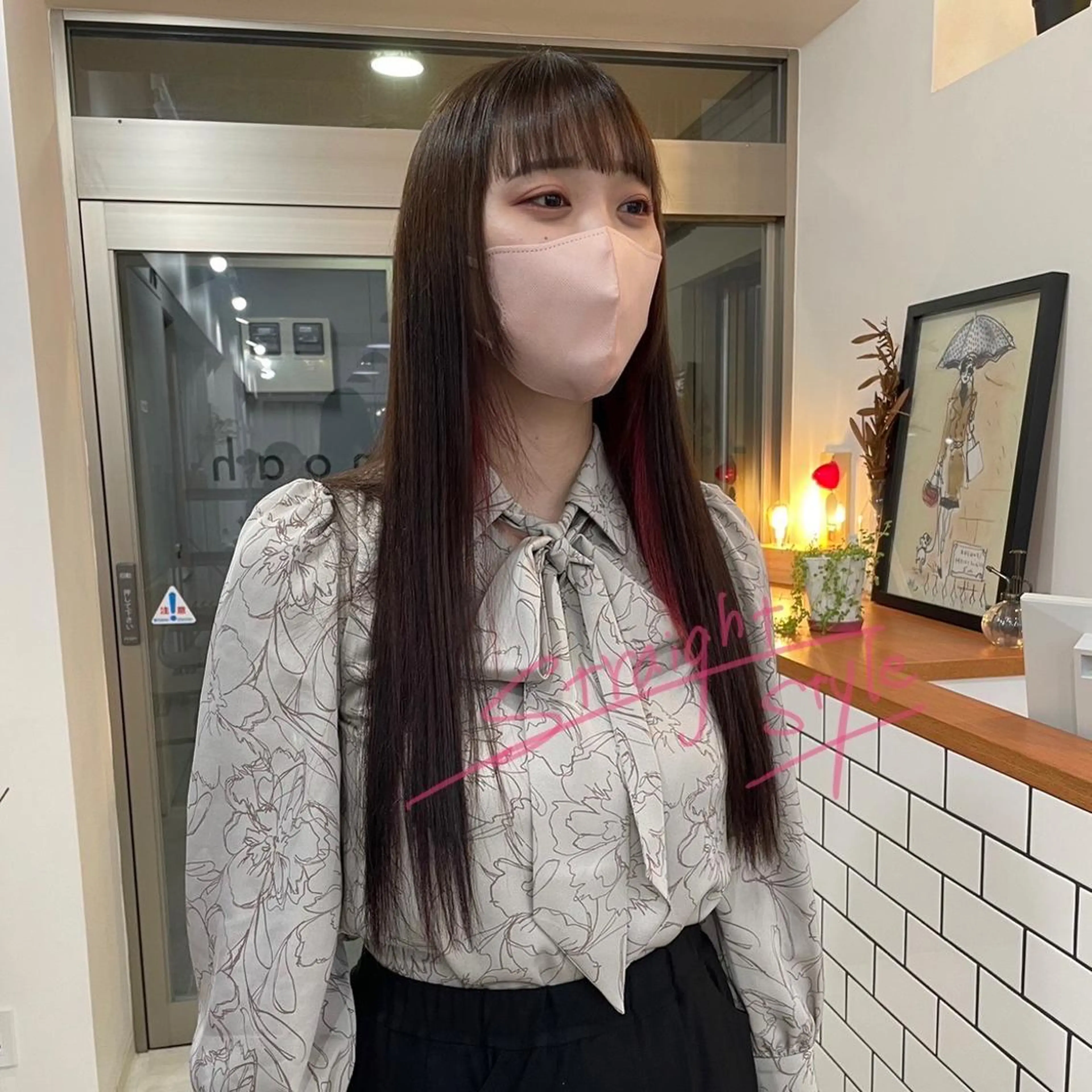 ロング カラー パーマ お洒落パーマ/ 艶カラー/michiのヘアスタイル