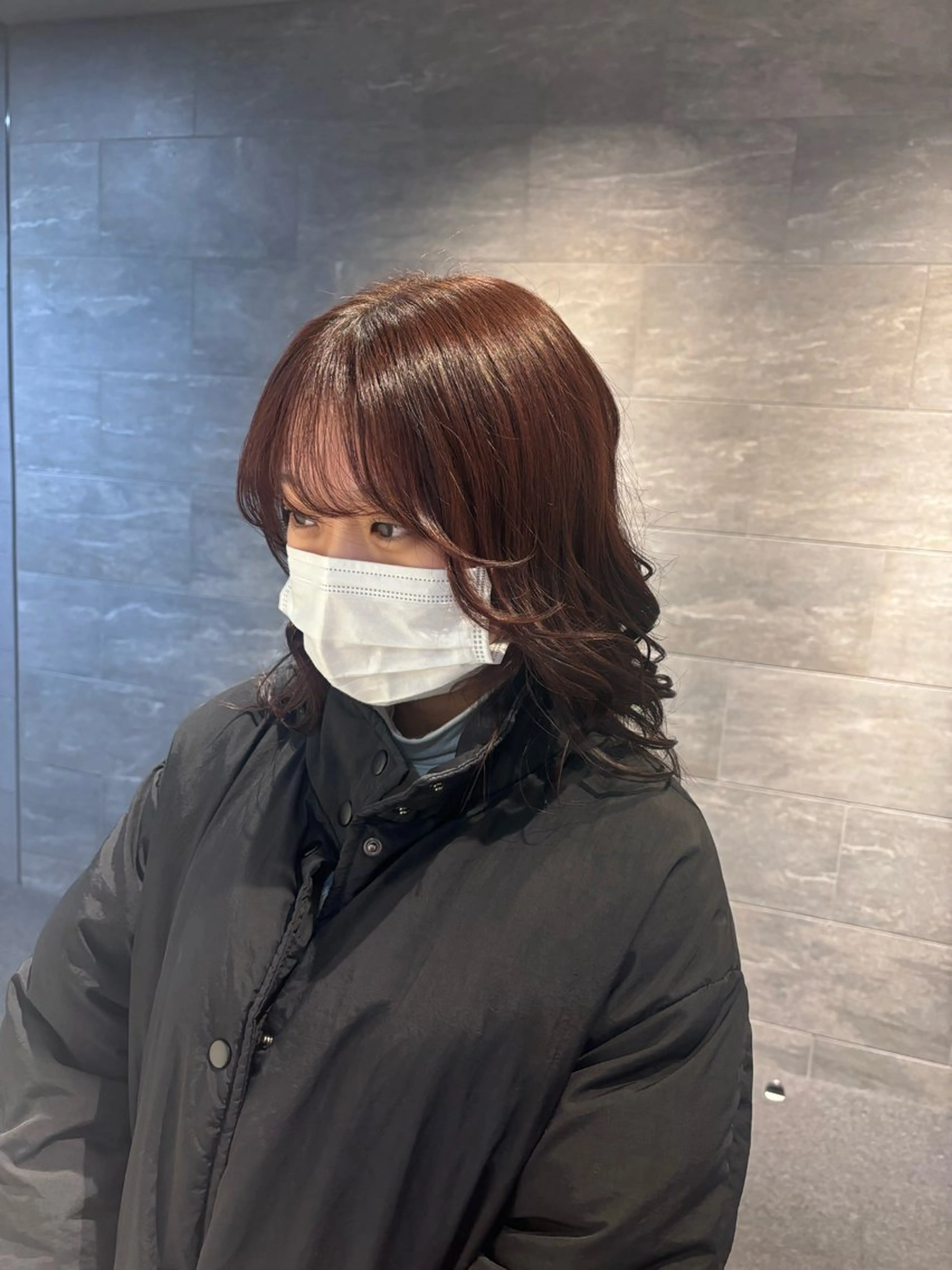 カラー ヘアカラー ツヤ髪🎀暖色カラー さとあみのヘアスタイル