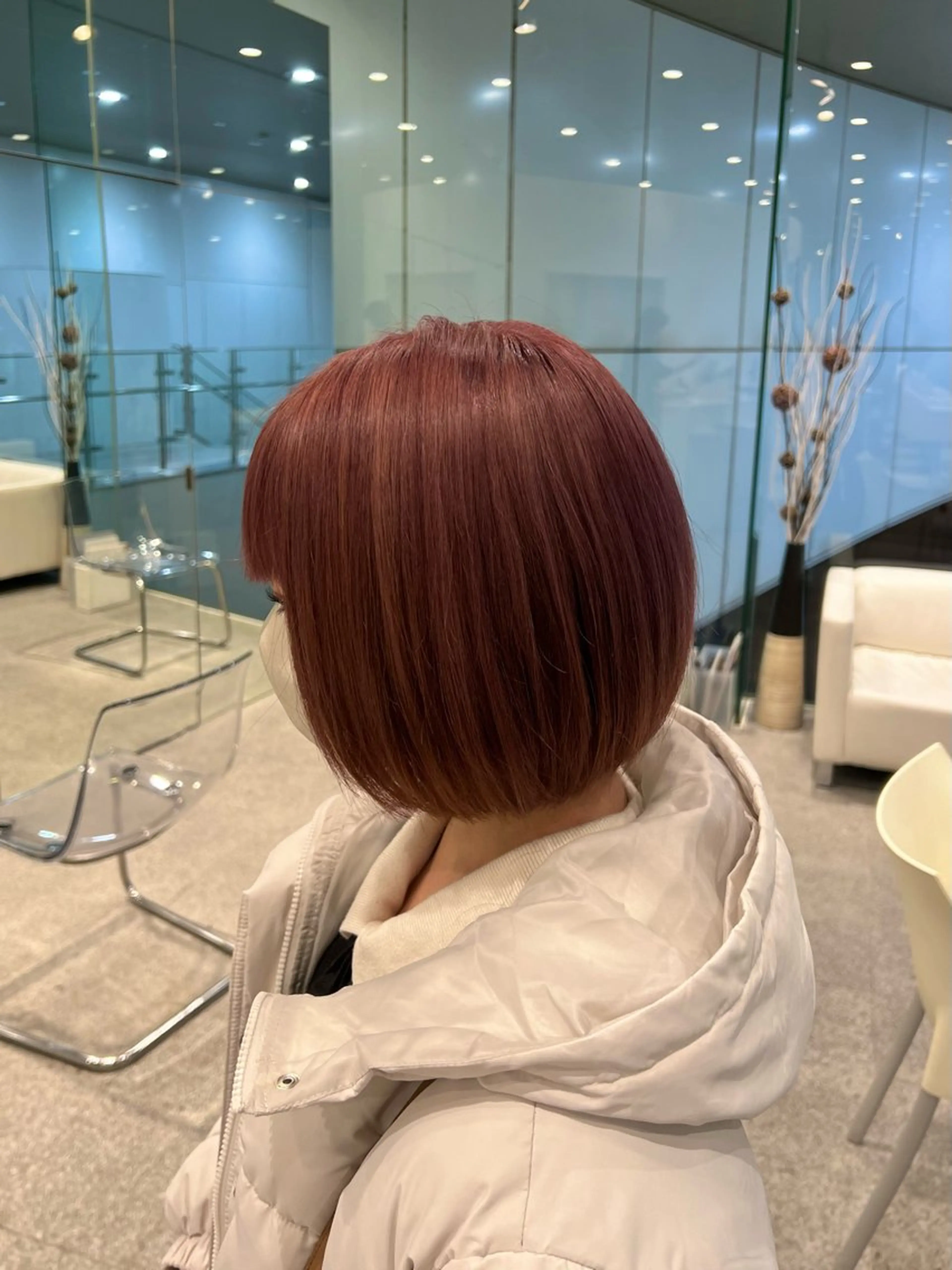 ミディアム カラー 井上 凜太郎のヘアスタイル