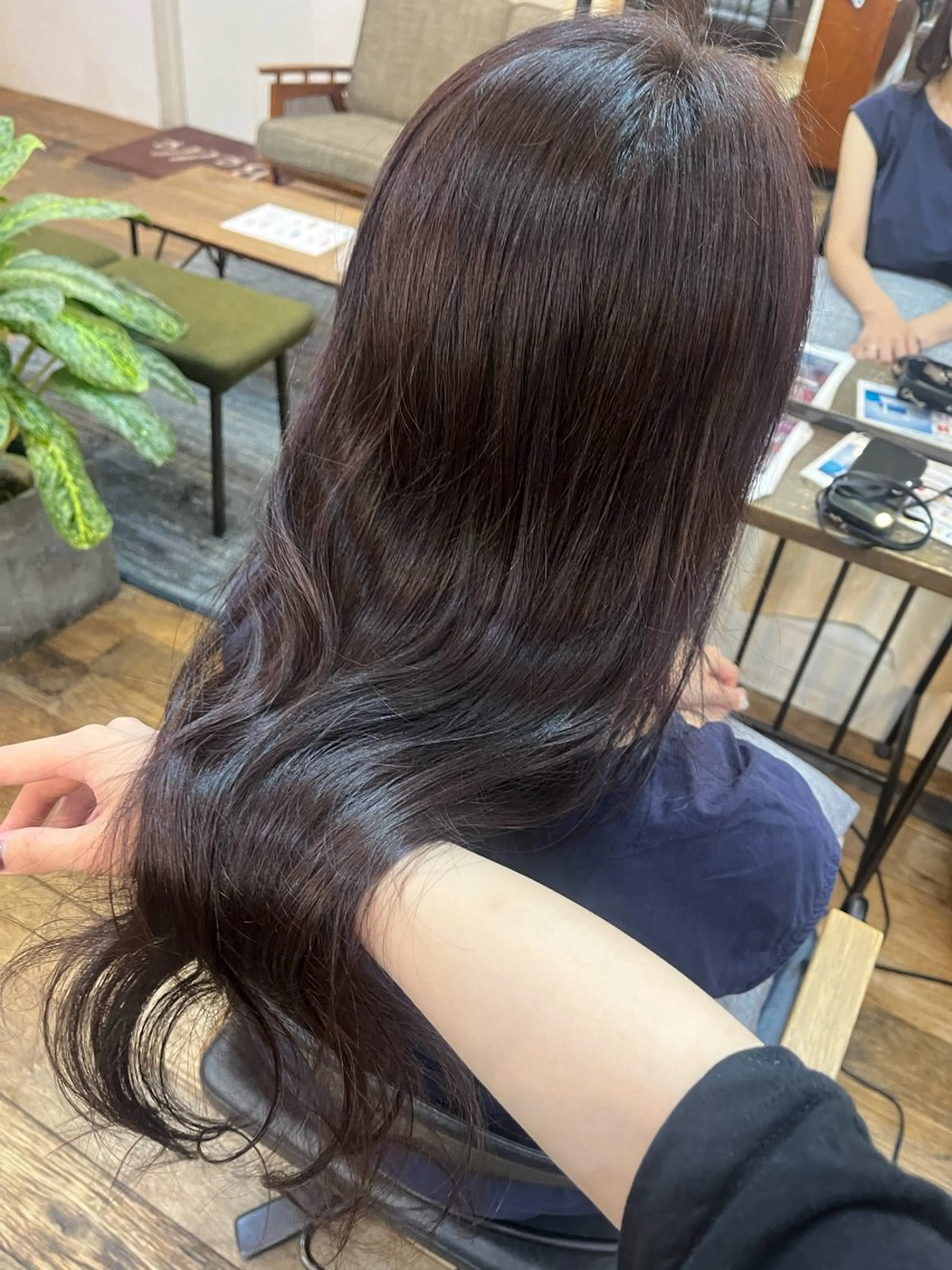 カラー ヘアカラー トリートメント 東　茉央/コテ巻き パーマ🧸銀座のヘアスタイル