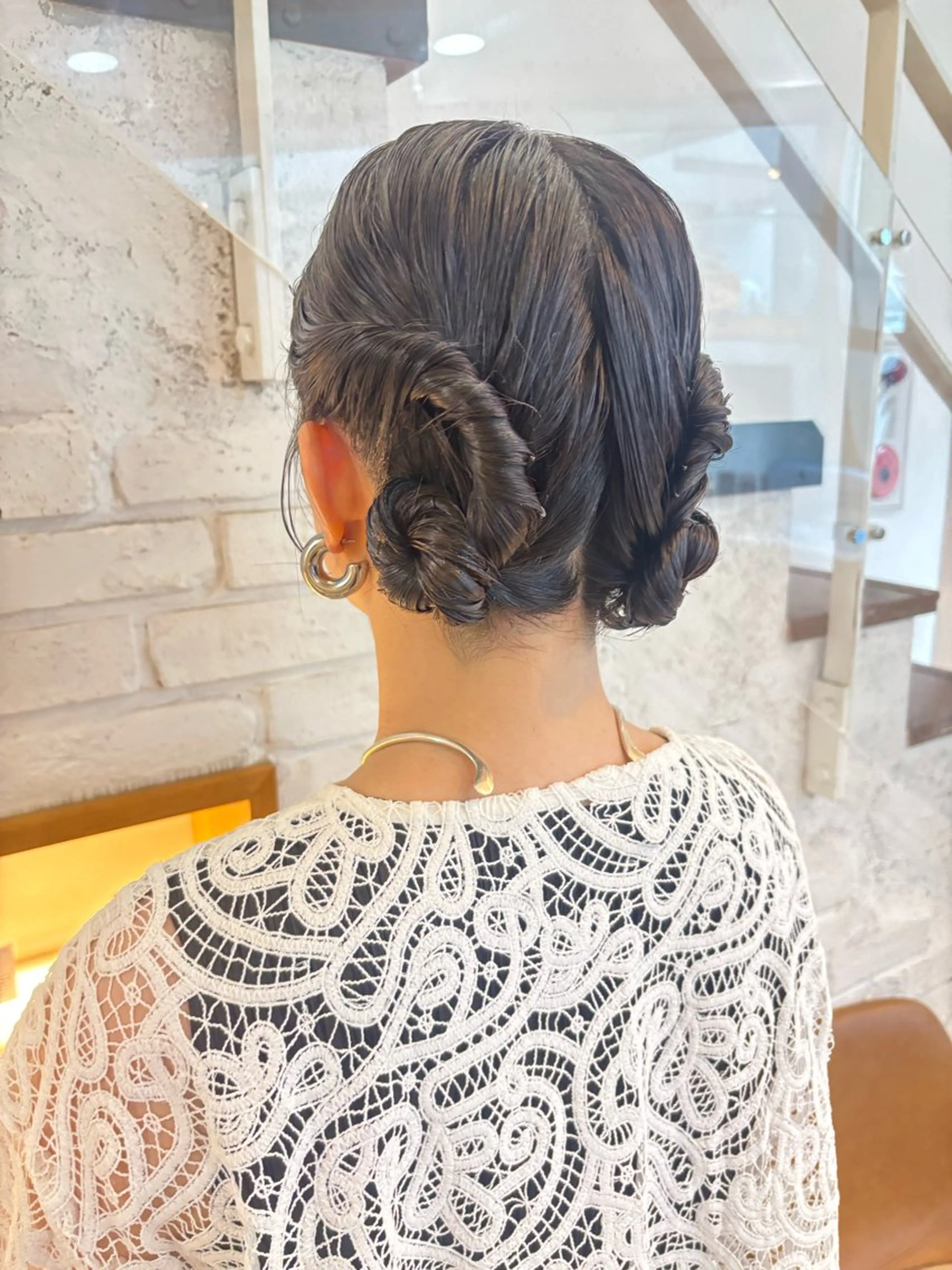 ヘアアレンジ ヘアセット しみず さくら🌸のヘアスタイル