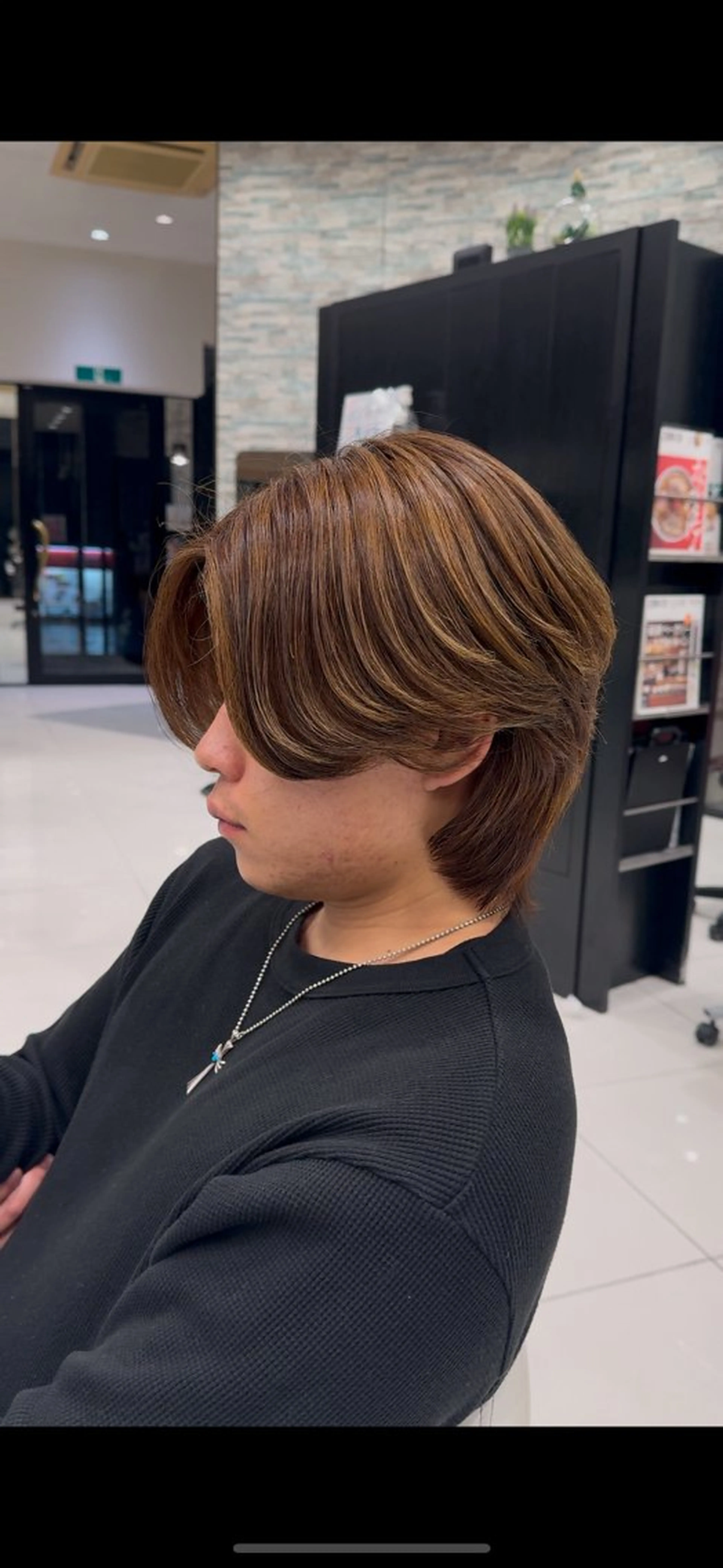 カラー 伊藤 柚奈のヘアスタイル