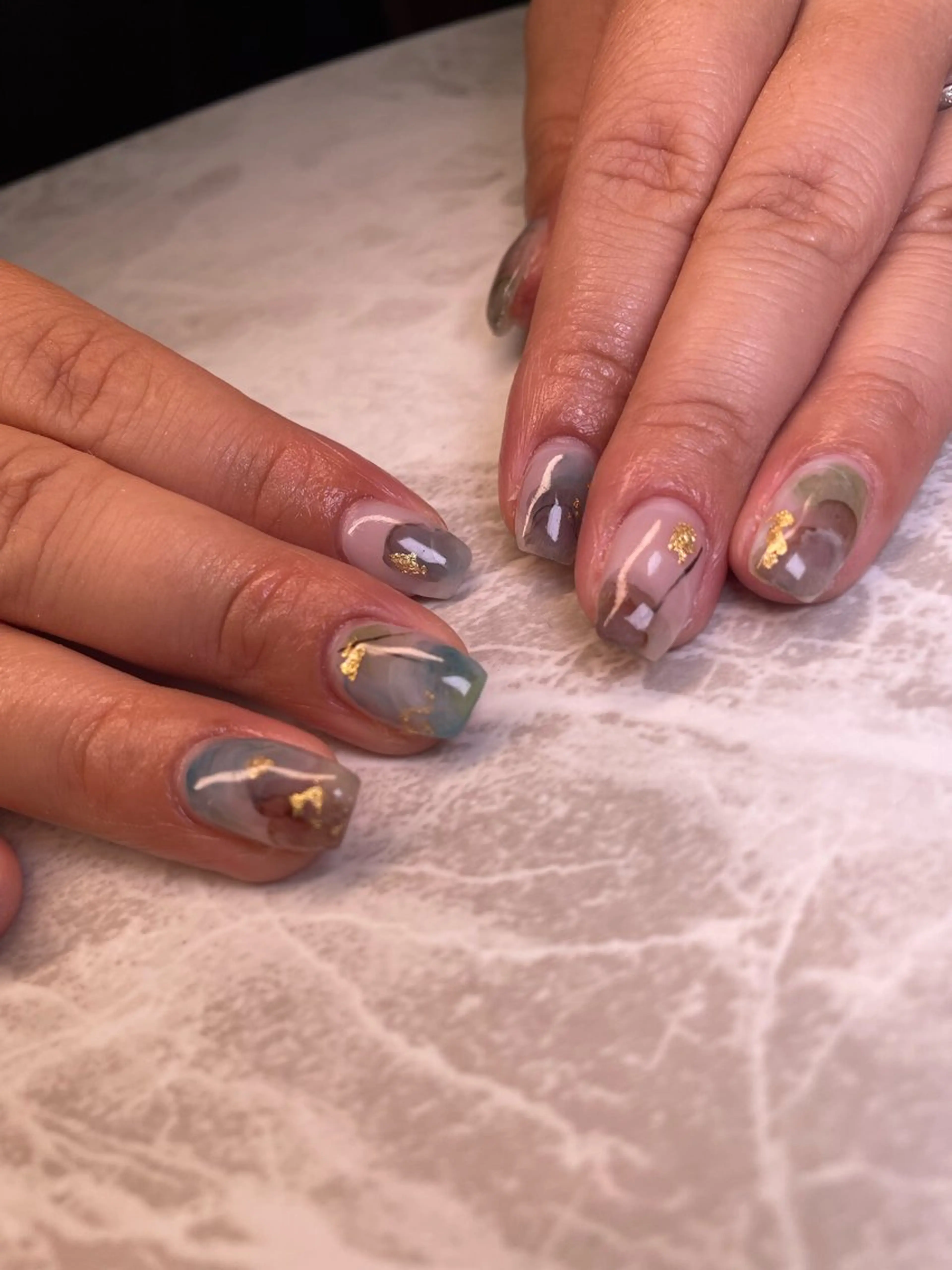 ネイル ハンドネイル YOUTH nails waxing所属・YOUTH natsumiのネイルデザイン