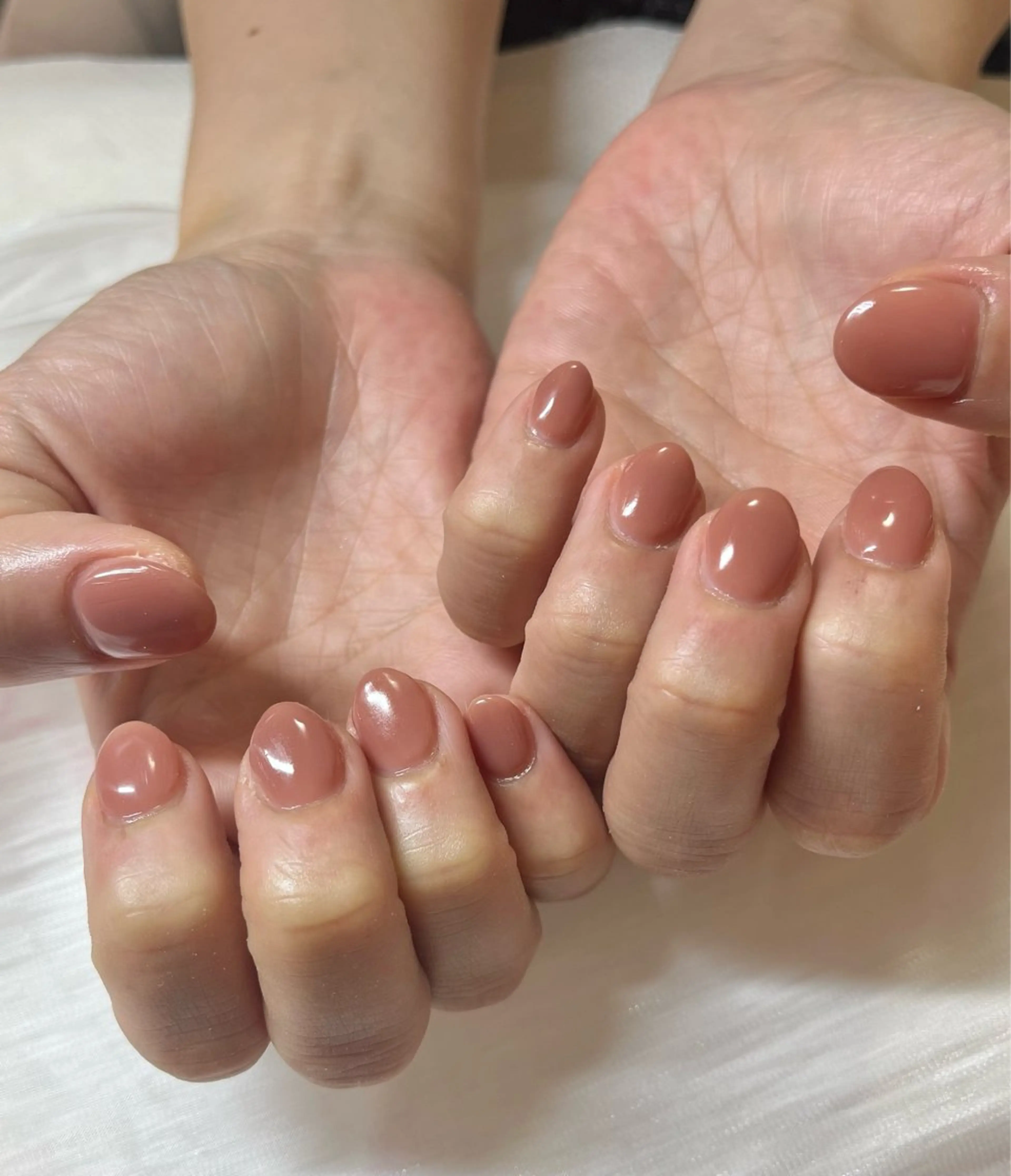 ネイル ワンカラーネイル ハンドネイル nail salon angeのネイルデザイン