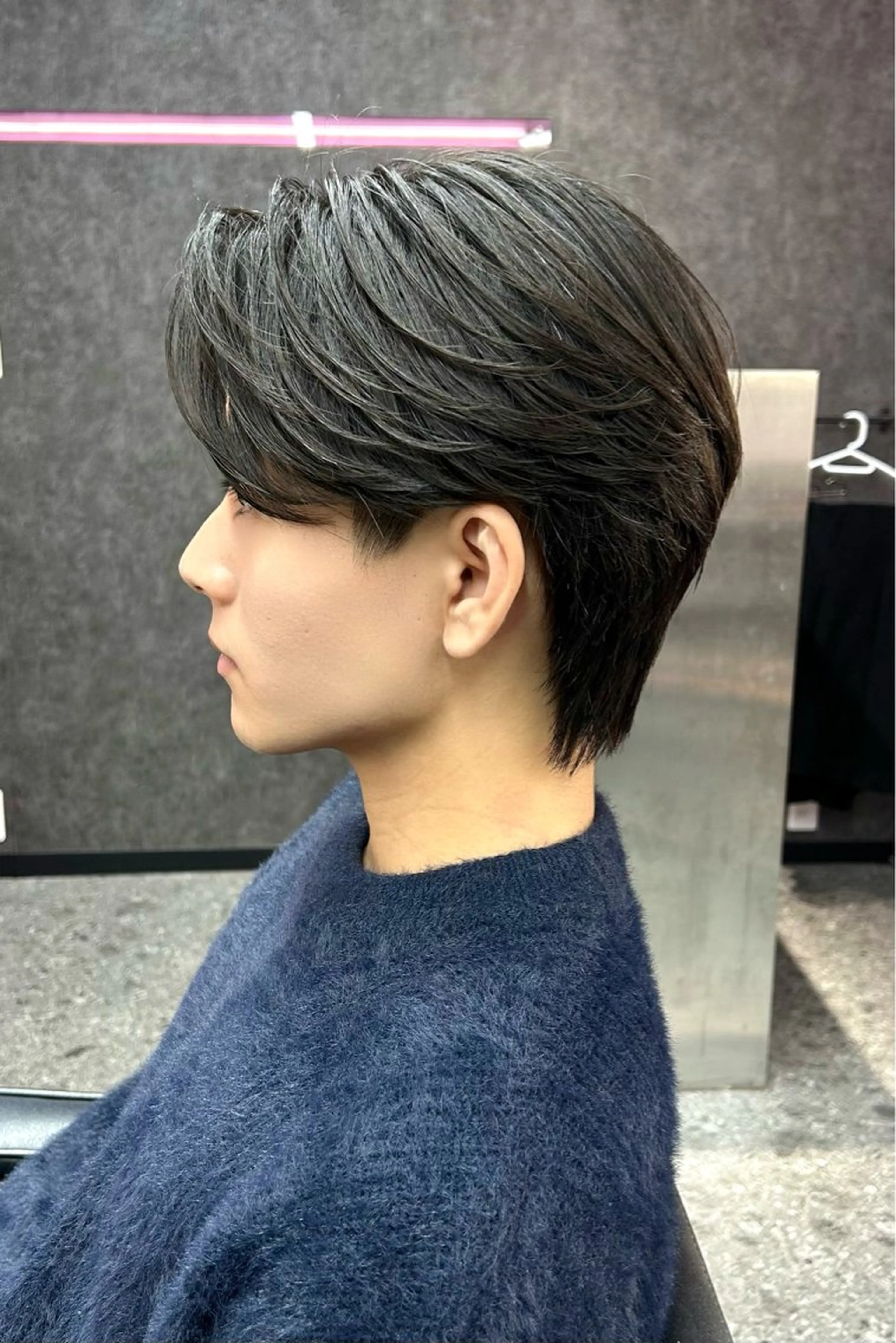 ショート カラー メンズ カット ヘアセット メンズ専門 スタイリスト前田雄輝のヘアスタイル