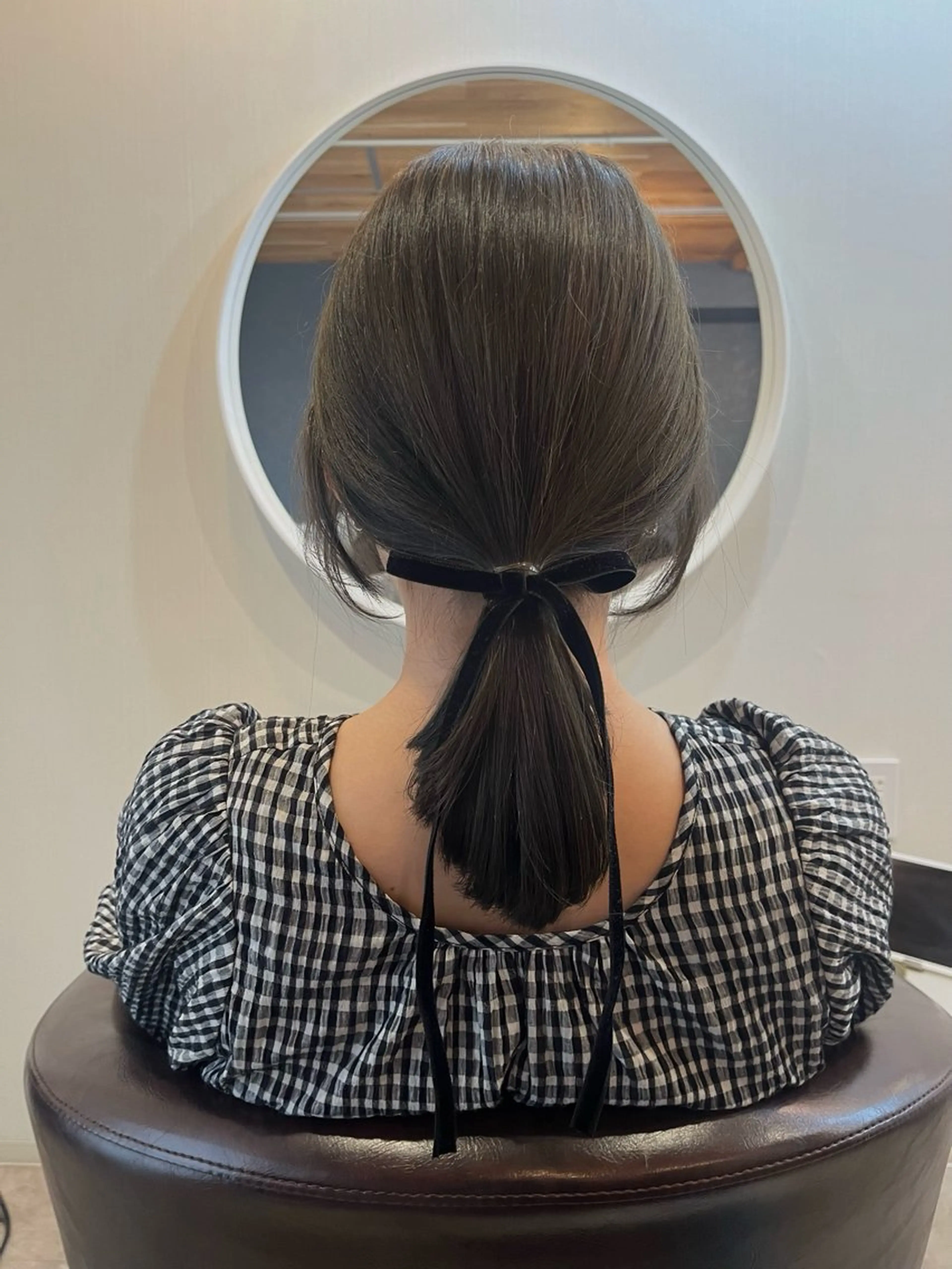 セミロング カラー カット ヘアカラー トリートメント 下石怜子/レイヤー/ 透明感カラーのヘアスタイル