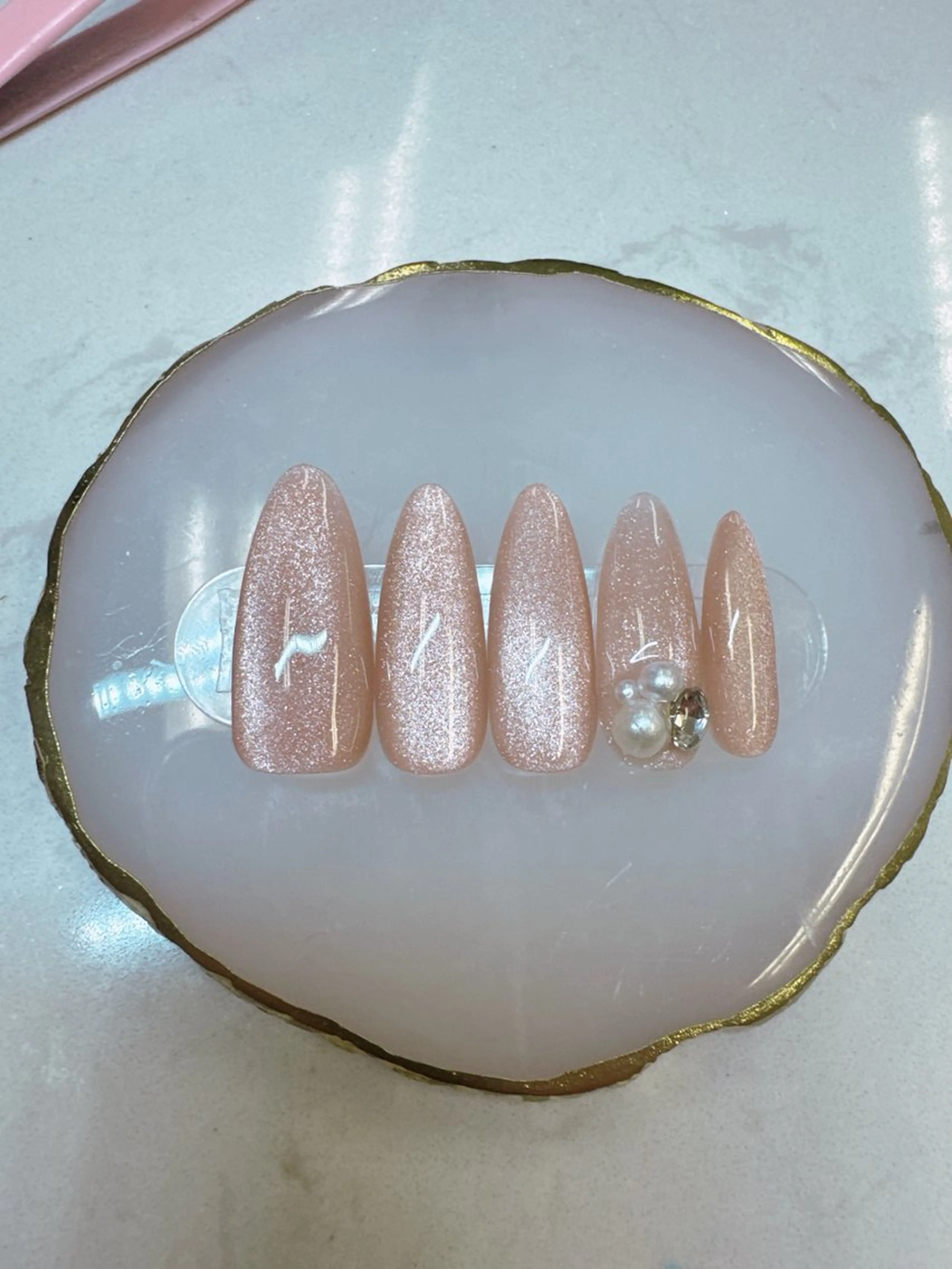 ネイル ジェルネイル パラジェル ハンドネイル クイーンズネイル銀座所属・Queeens nailのネイルデザイン