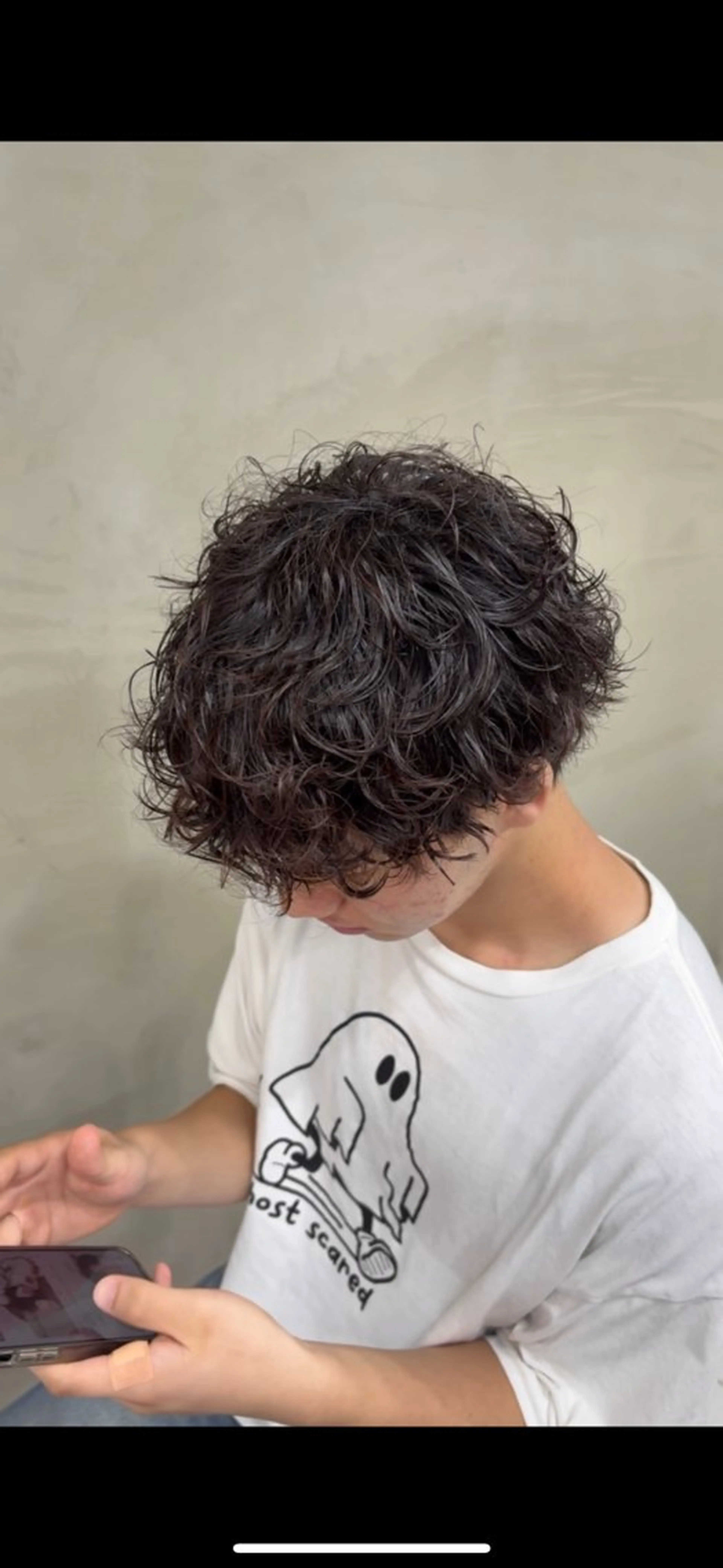 【シャドウパーマ】cut＋shadow perm◇◇◇の写真