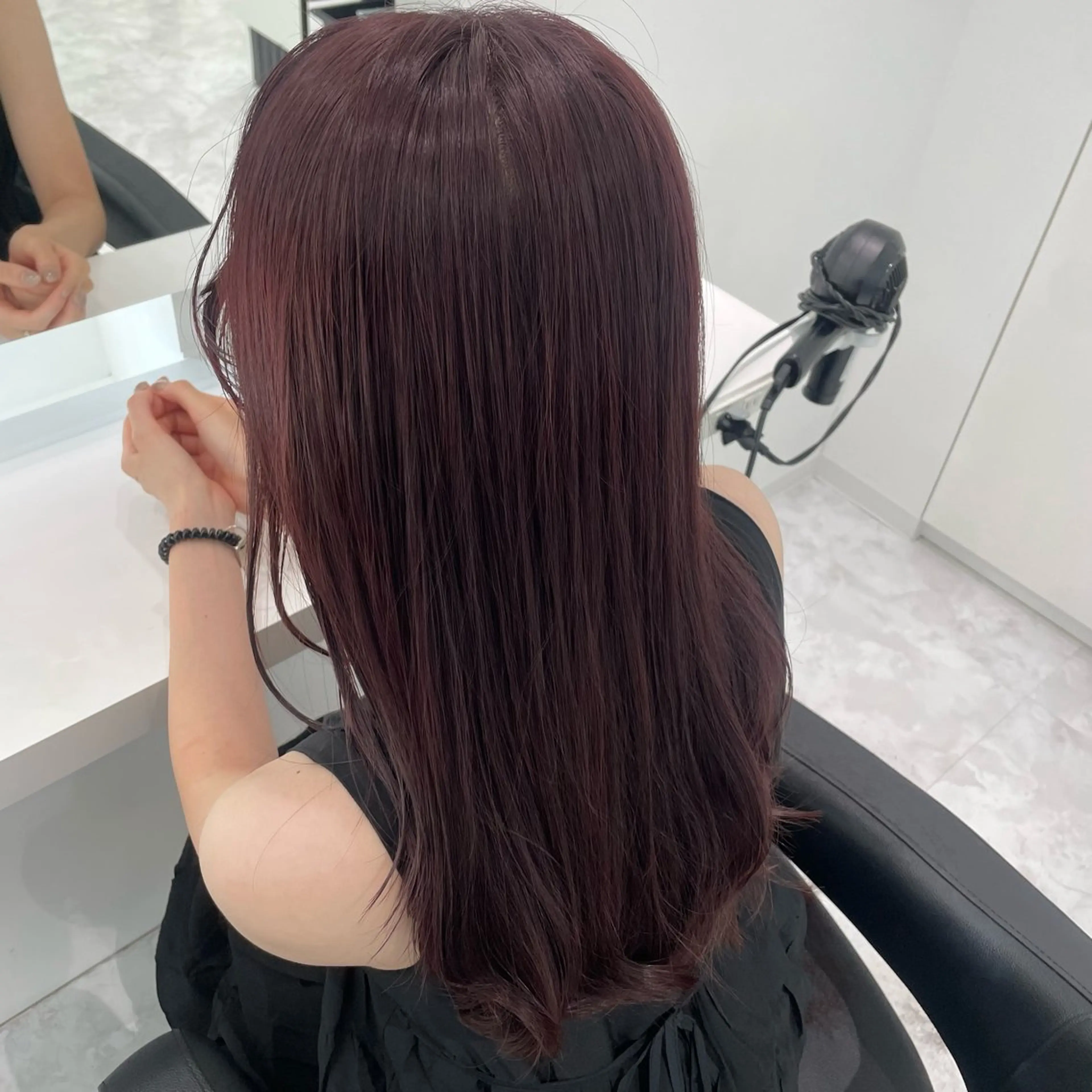 ミディアム 大人っぽ上品🤍韓国 レイヤー🤍ふうがのヘアスタイル