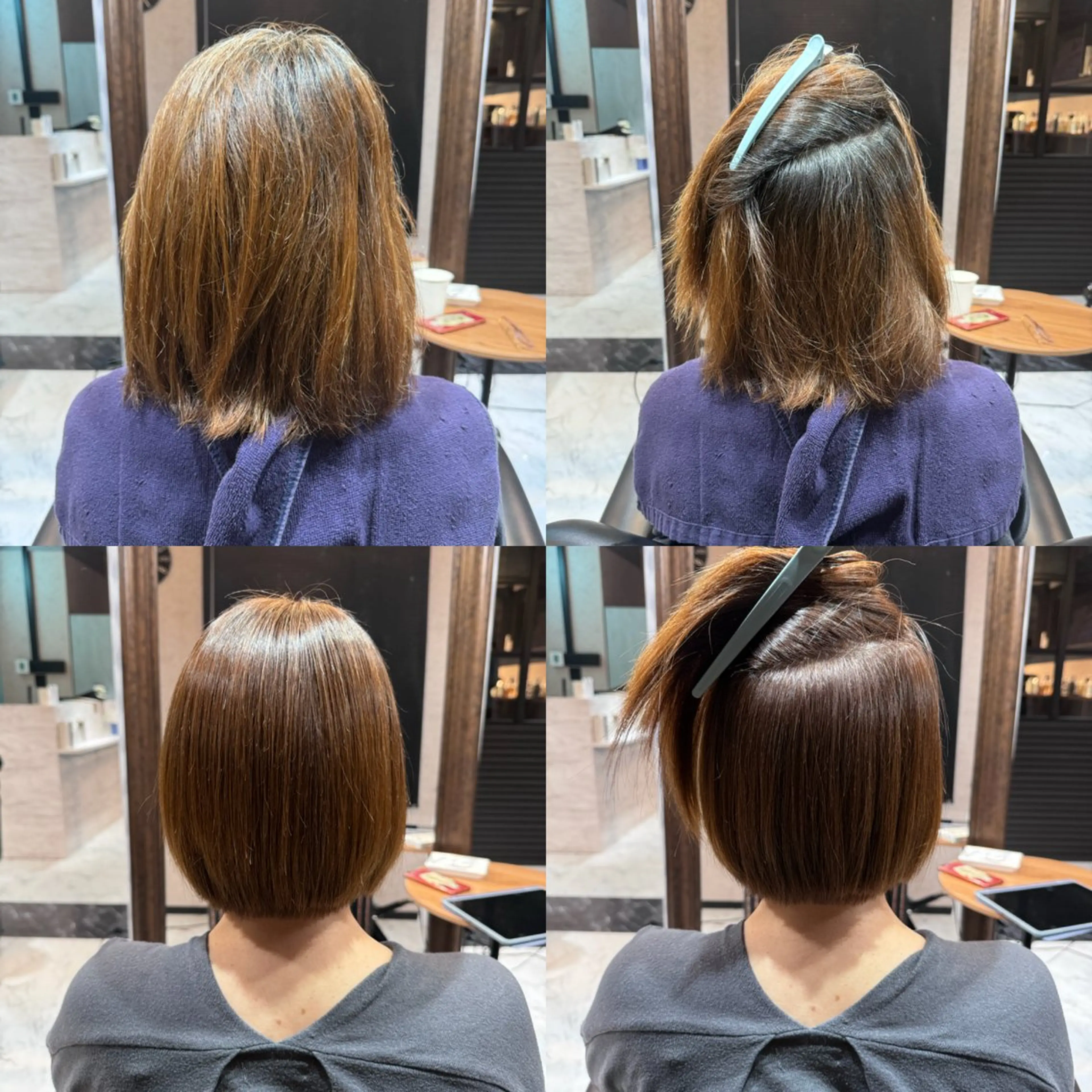 ショート 縮毛矯正 LuanaTOKYO 都築佑汰のヘアスタイル