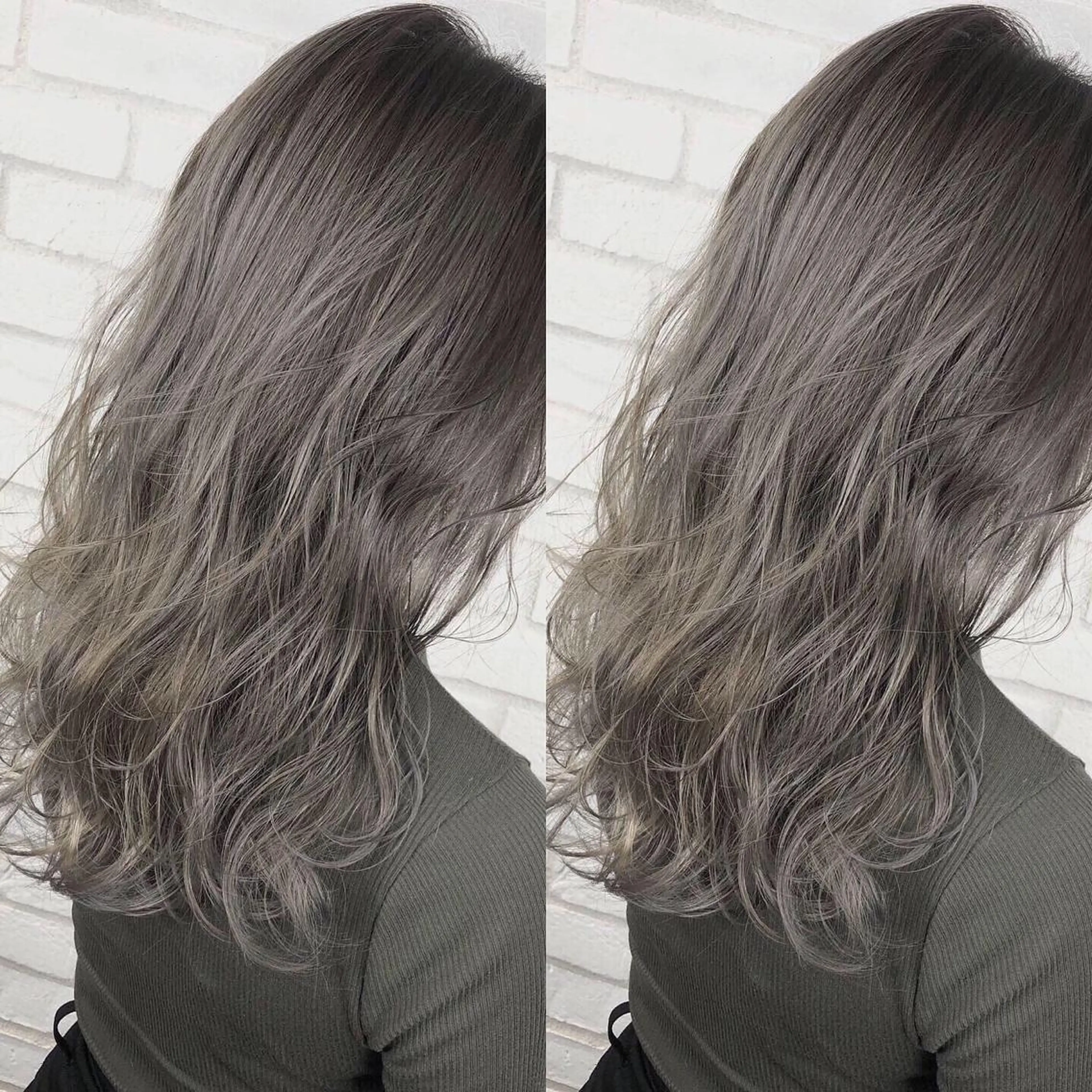 ミディアム カラー グラデーションカラー ハイライトカラー ハイライト RAF TOKYO所属・小島 侑衣のヘアスタイル