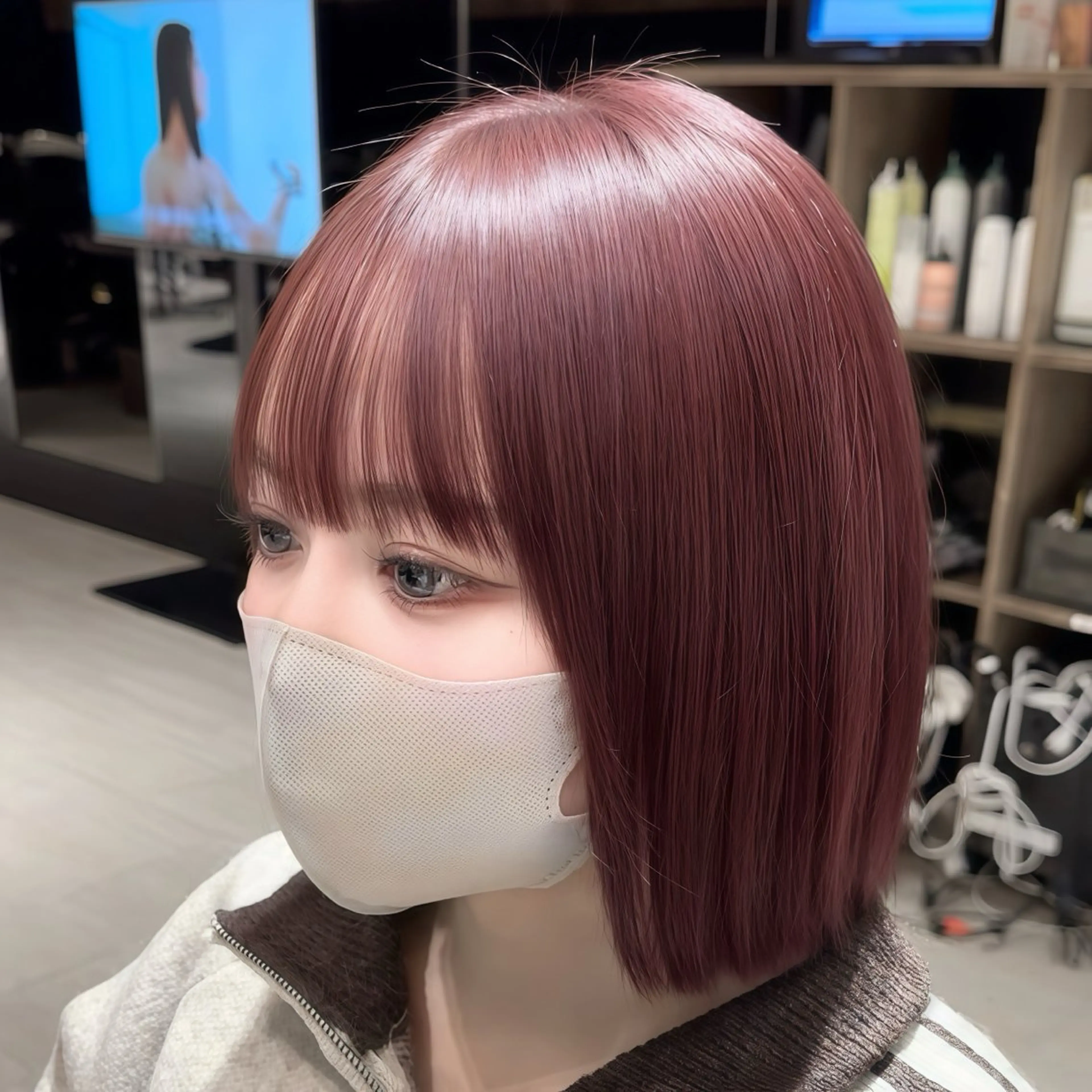 ショート ボブ 韓国ヘア🇰🇷× 髪質改善🫧テルのヘアスタイル