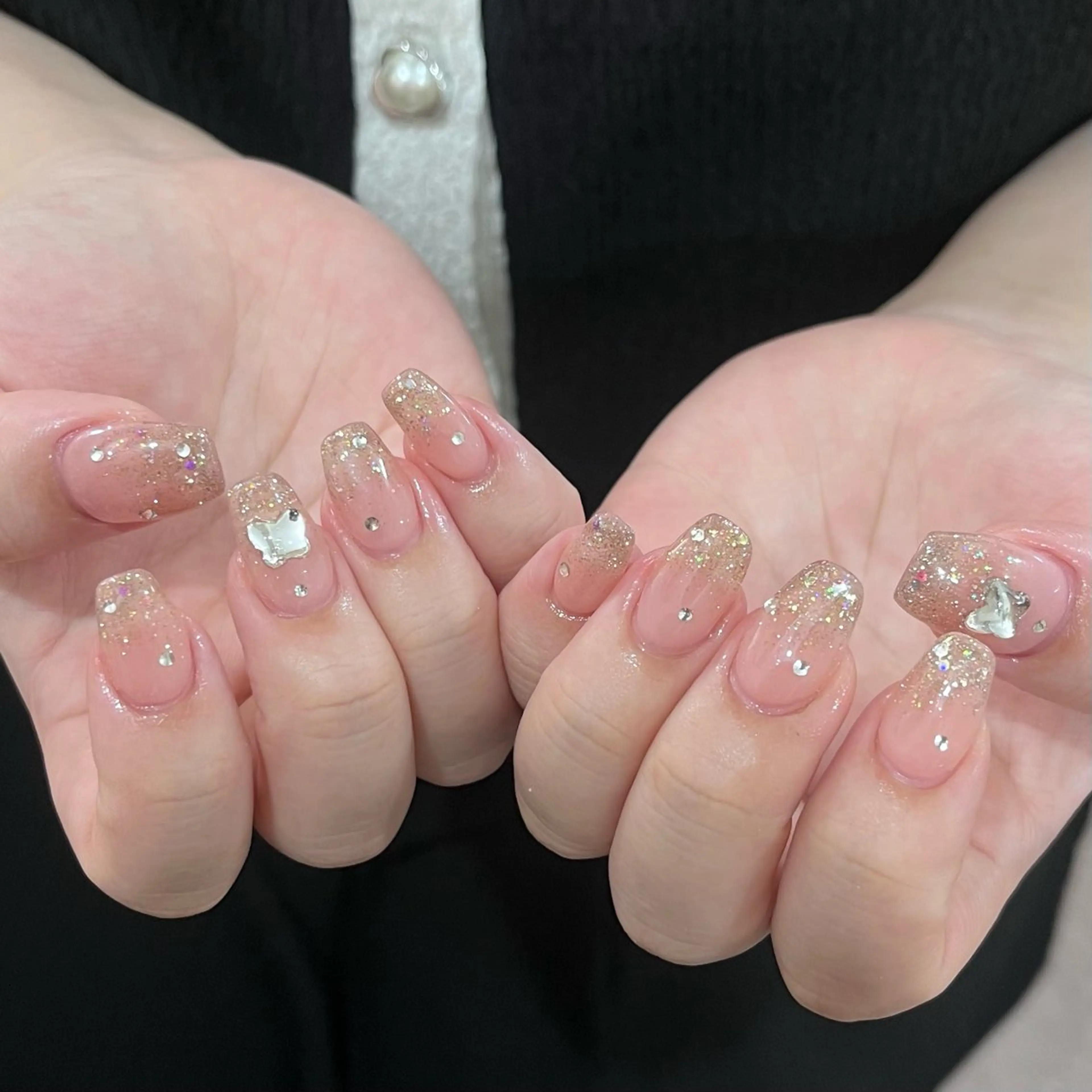ネイル 韓国ネイル ワンホンネイル ハンドネイル ハンドケア Chang _Nailのネイルデザイン