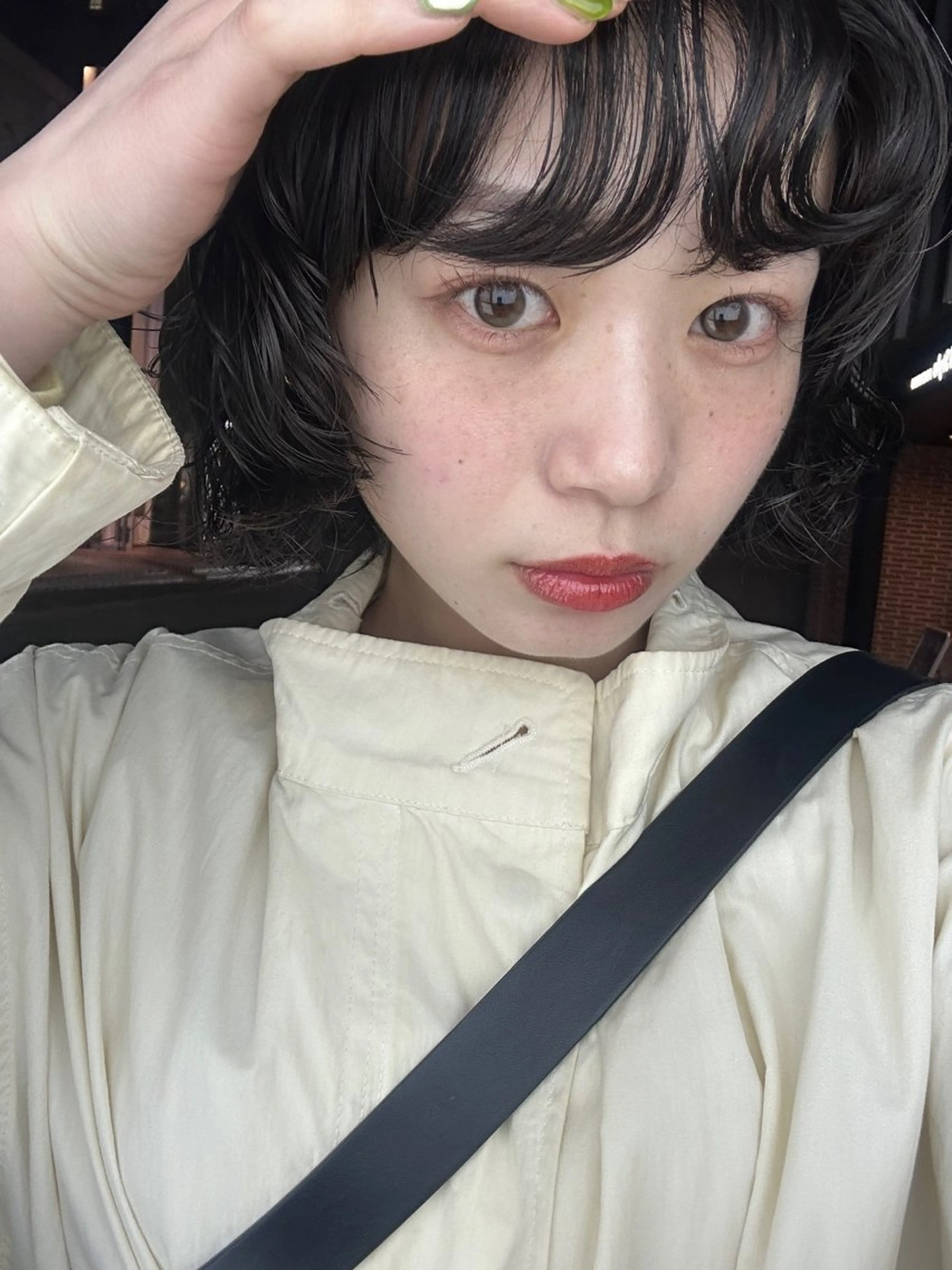 カット➕前髪パーマ¥8000の写真