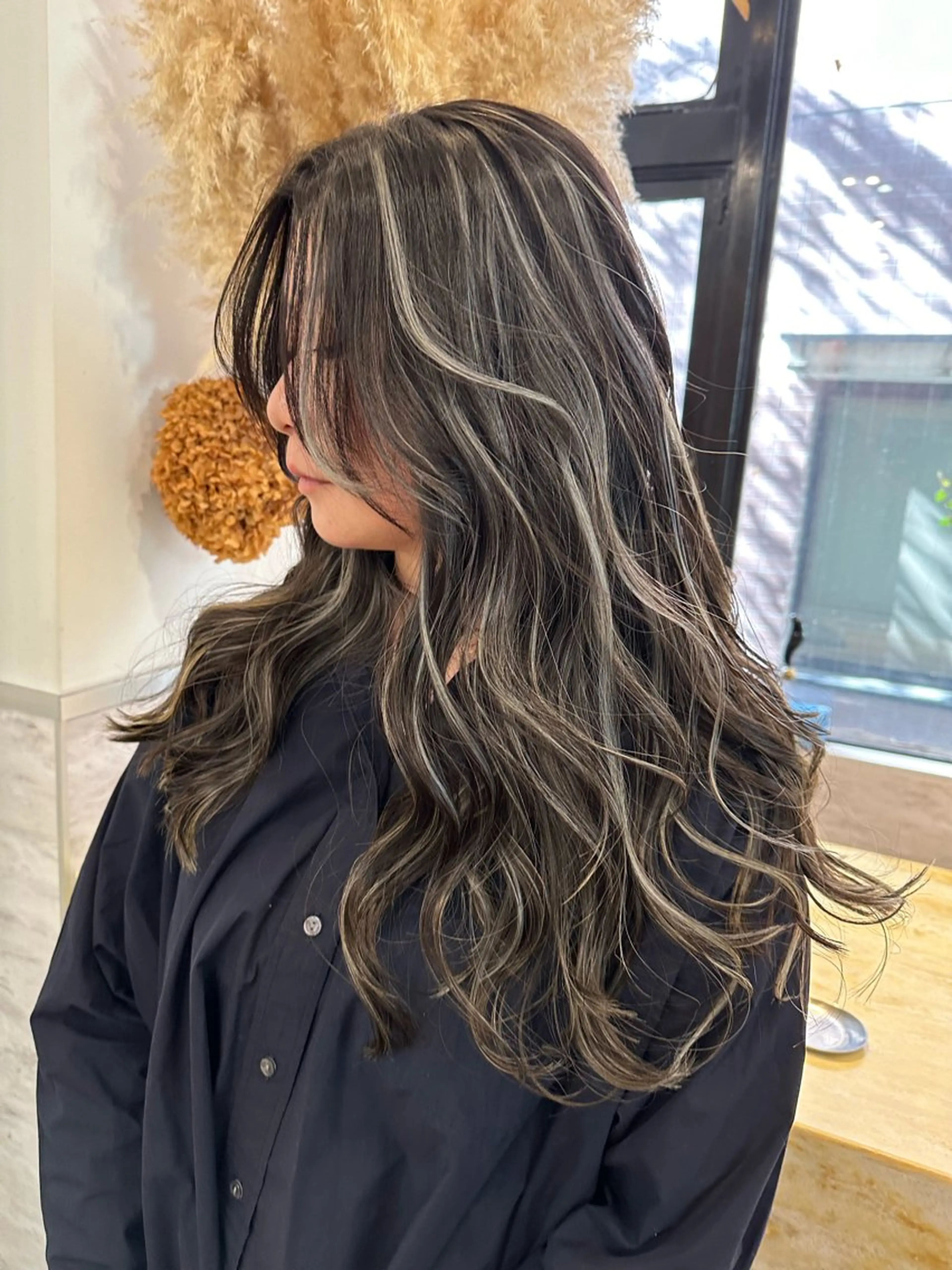 ロング カラー ヘアアレンジ カット ヘアカラー トリートメント ヘアセット Dimo＆所属・レイヤーカット/海外 ヘア/ダイスケのヘアスタイル