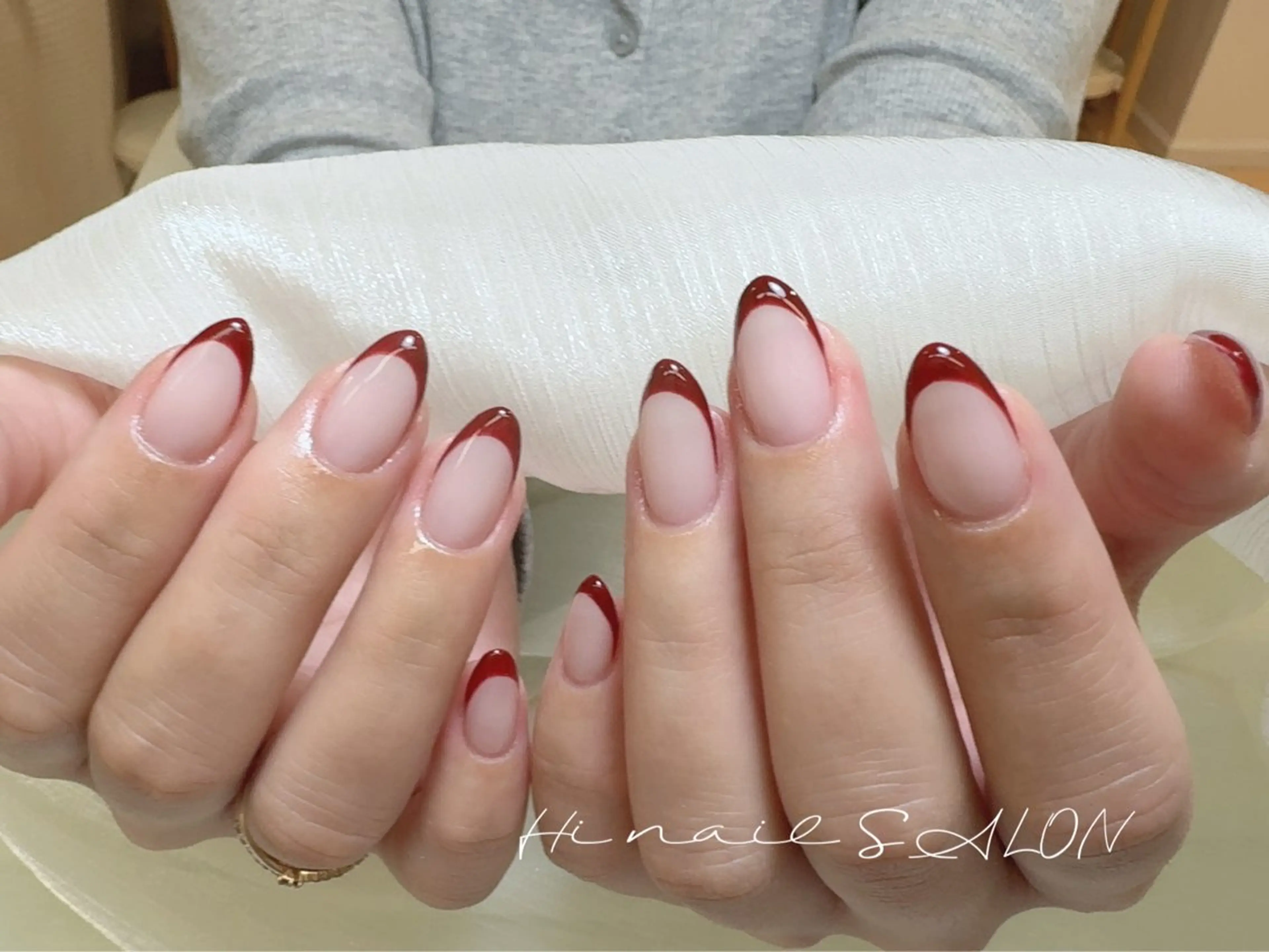ネイル チークネイル フラッシュネイル フットネイル フレンチネイル ジェルネイル ハンドネイル Hi nail Miyuki池袋東口のネイルデザイン