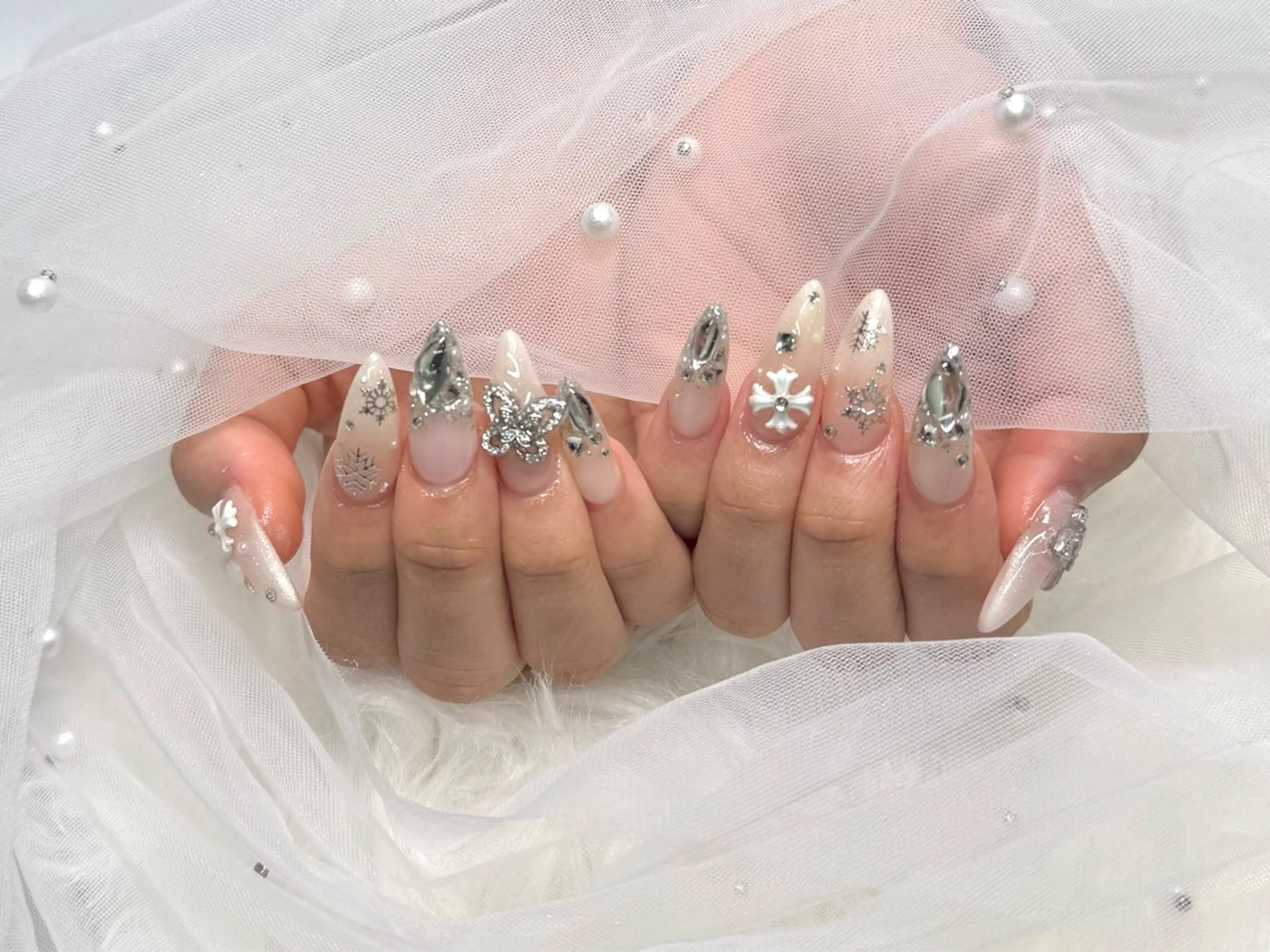 ネイル ハンドネイル 🫧Rio🫧ネイル /渋谷🫧ワンホンのネイルデザイン