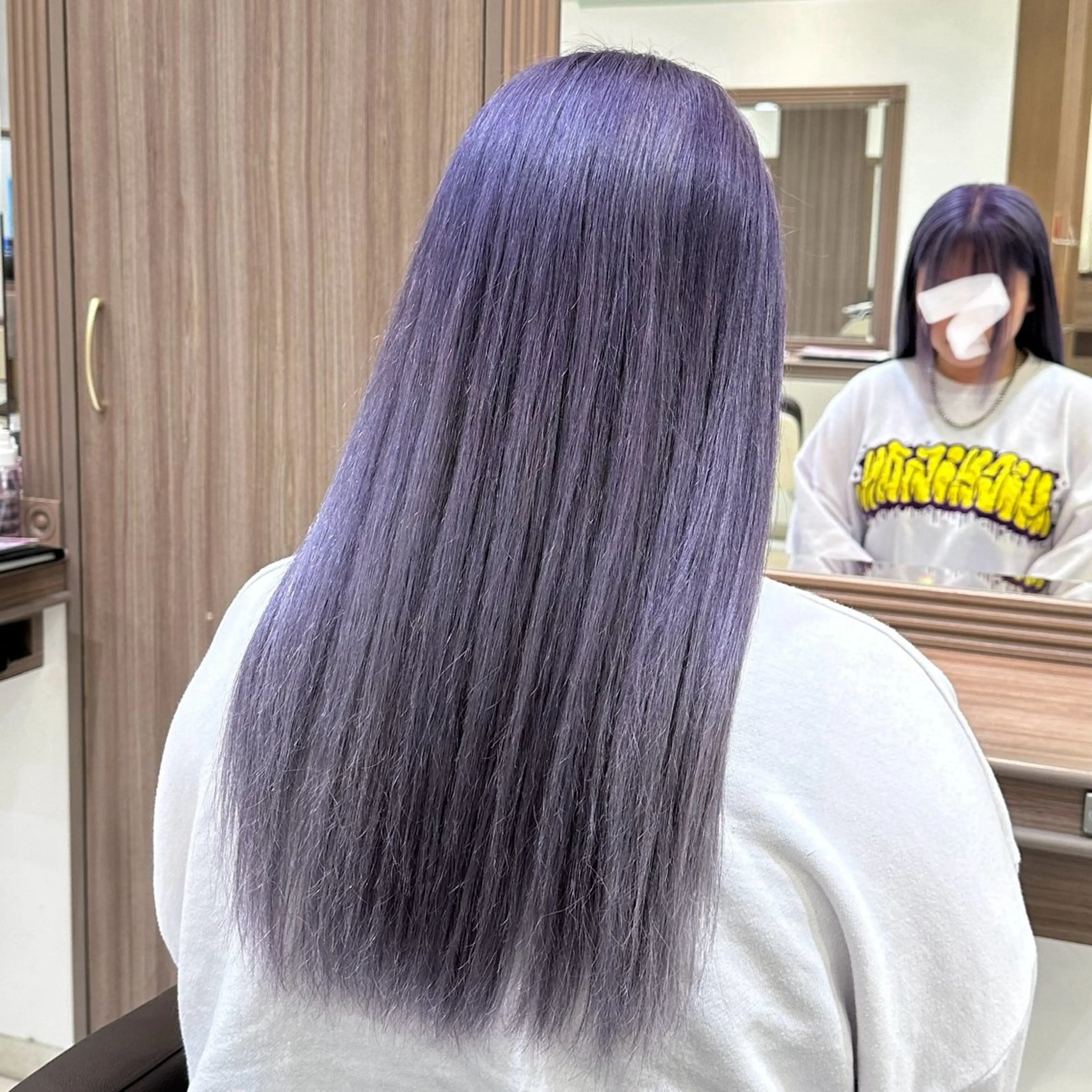 ロング カラー ブリーチ ブリーチなしカラー 𓍯暖色/韓国風 田中沙羅‎𓍯のヘアスタイル