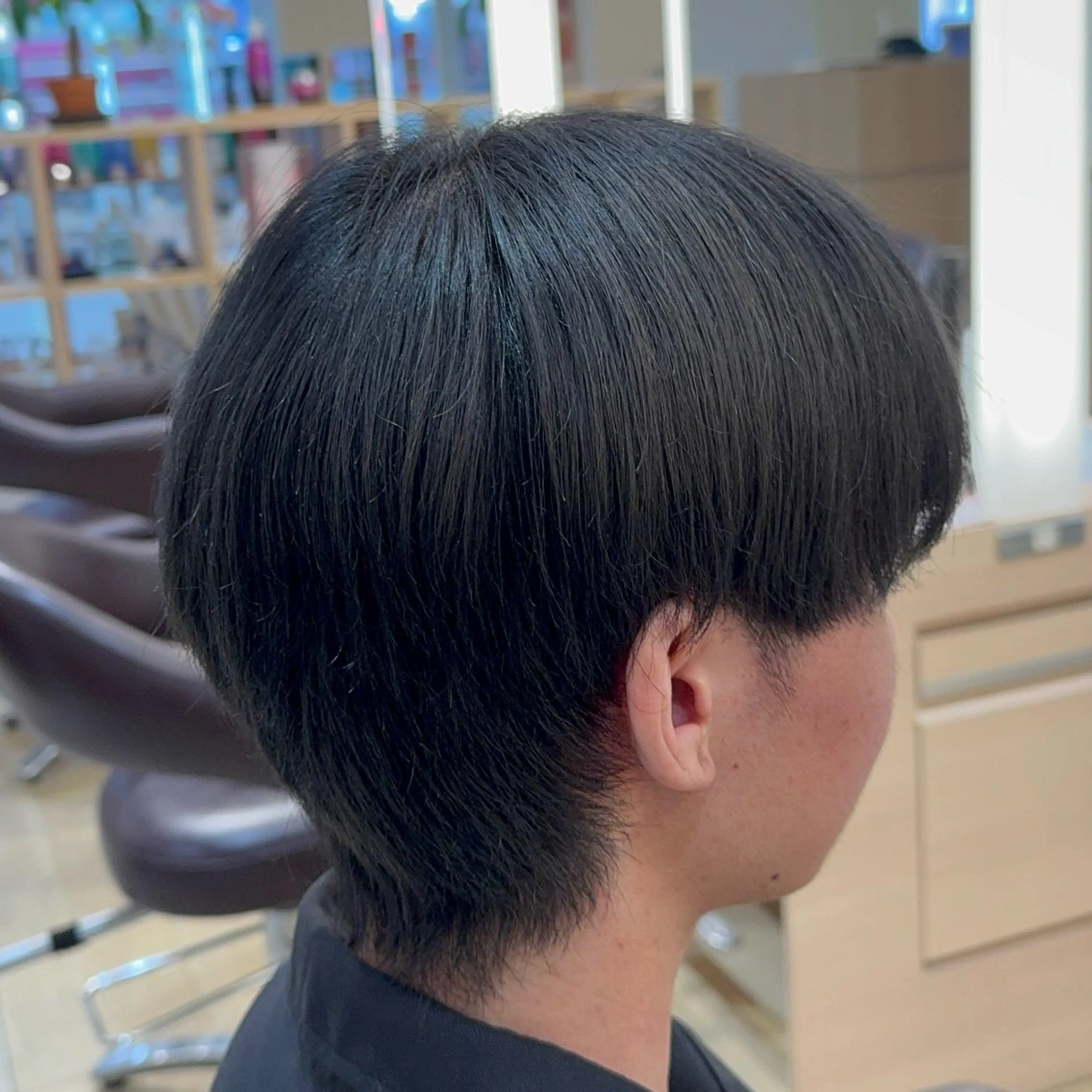 メンズ マッシュウルフ マッシュ メンズウルフカット ウルフカット メンズスタイル特化 山本悠世のヘアスタイル