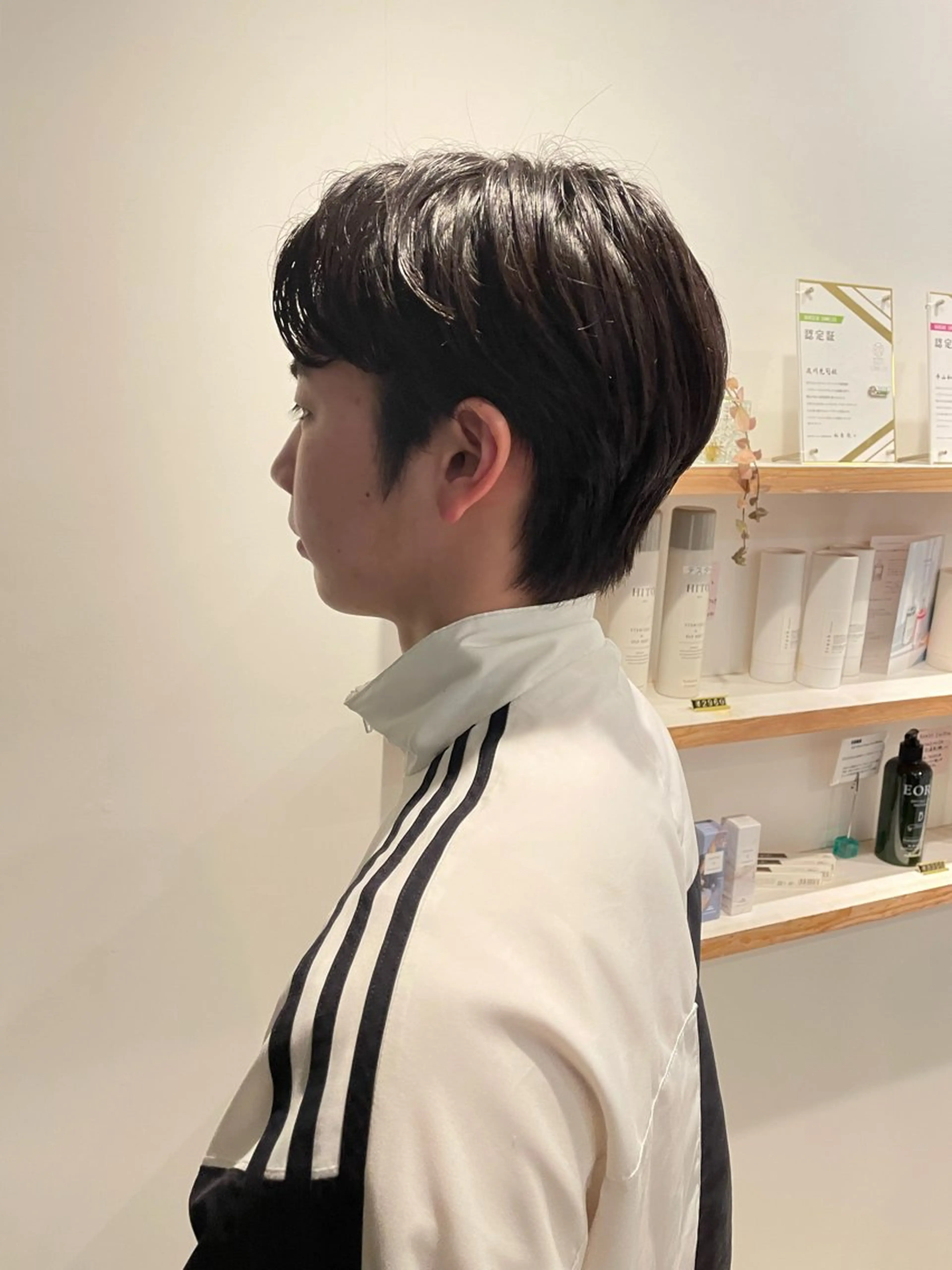 ショート カット パーマ 藤村 翔充のヘアスタイル