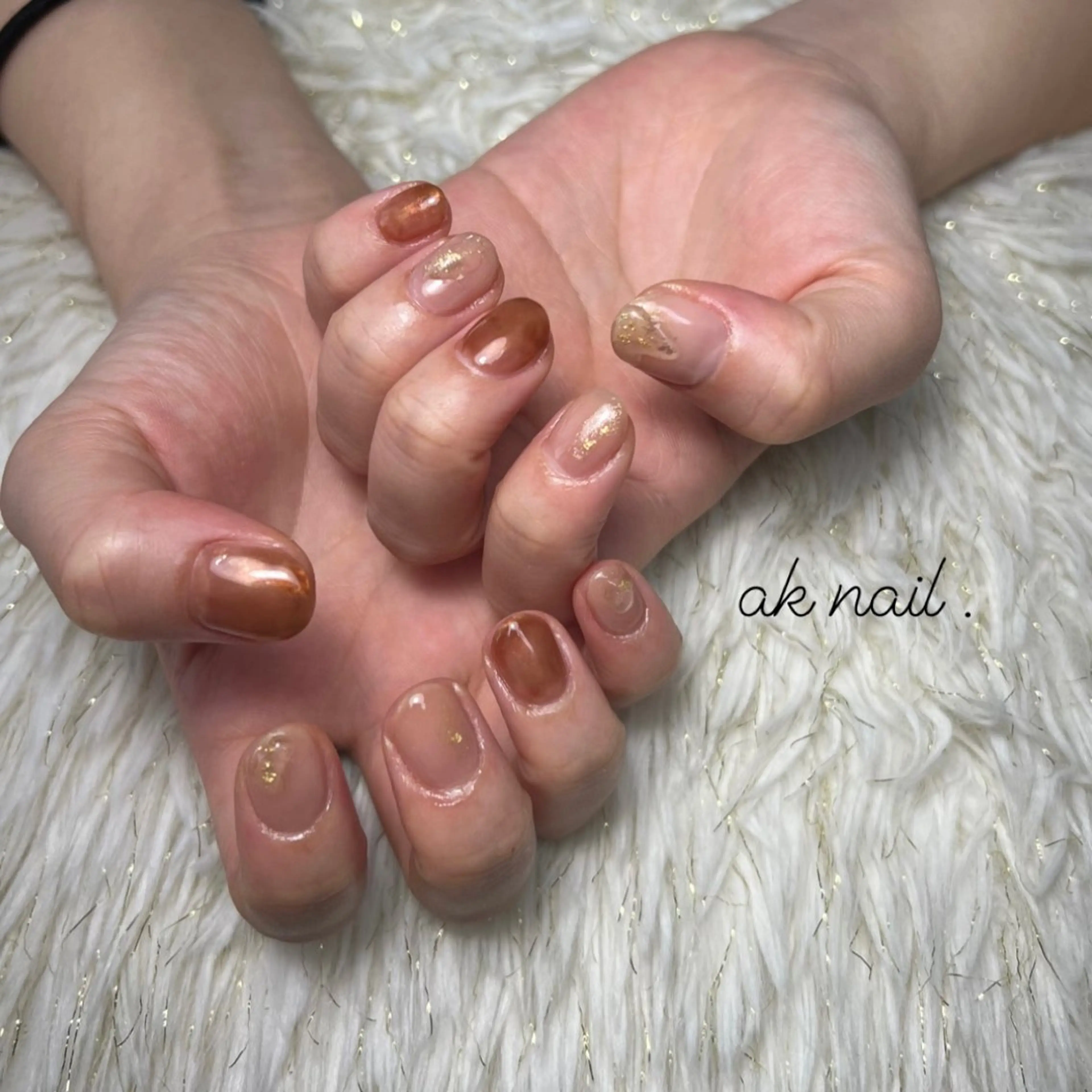ネイル ハンドネイル ak nail .のネイルデザイン