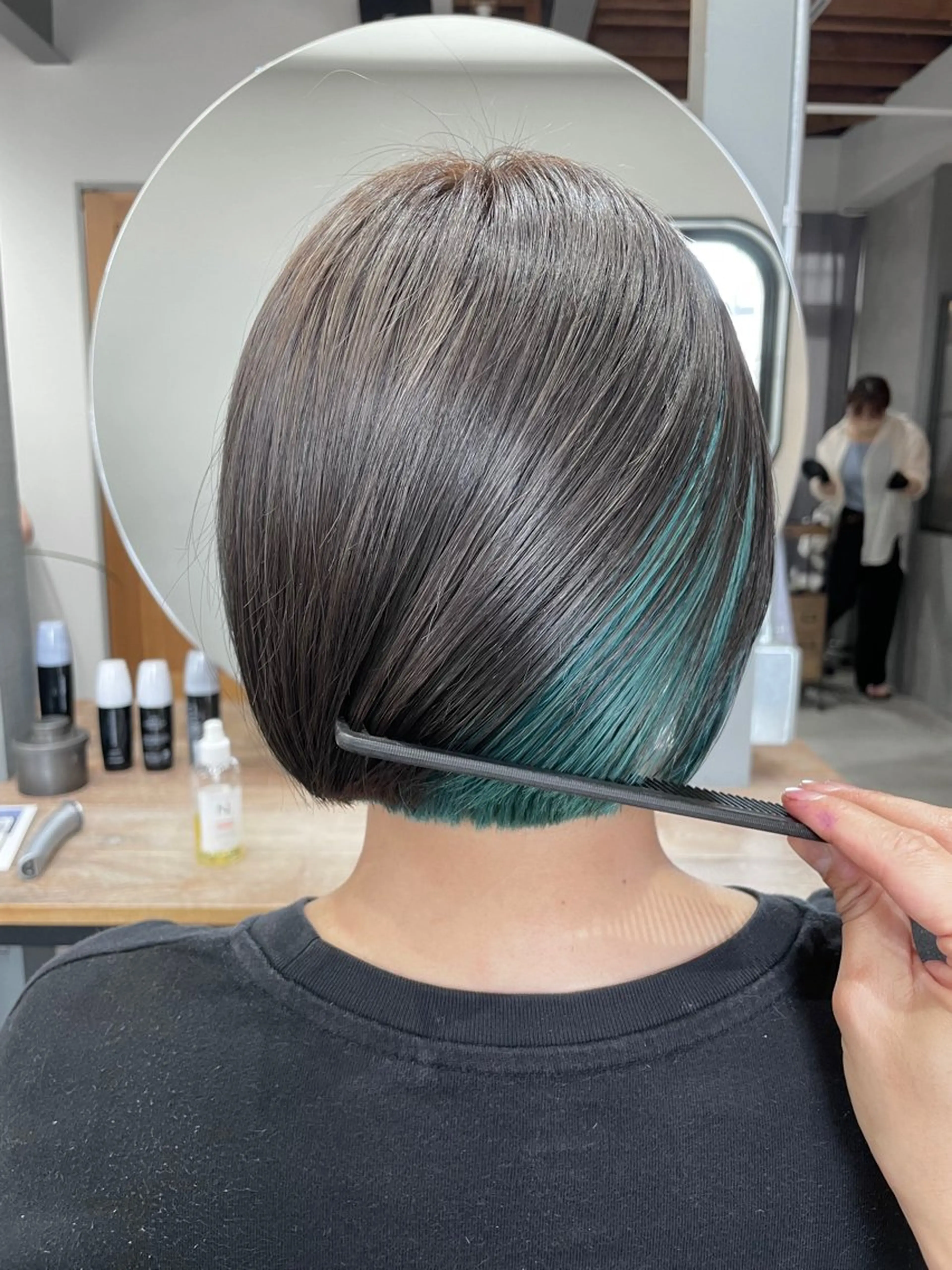 ショート カラー インナーカラー 五十嵐 雄毅のヘアスタイル