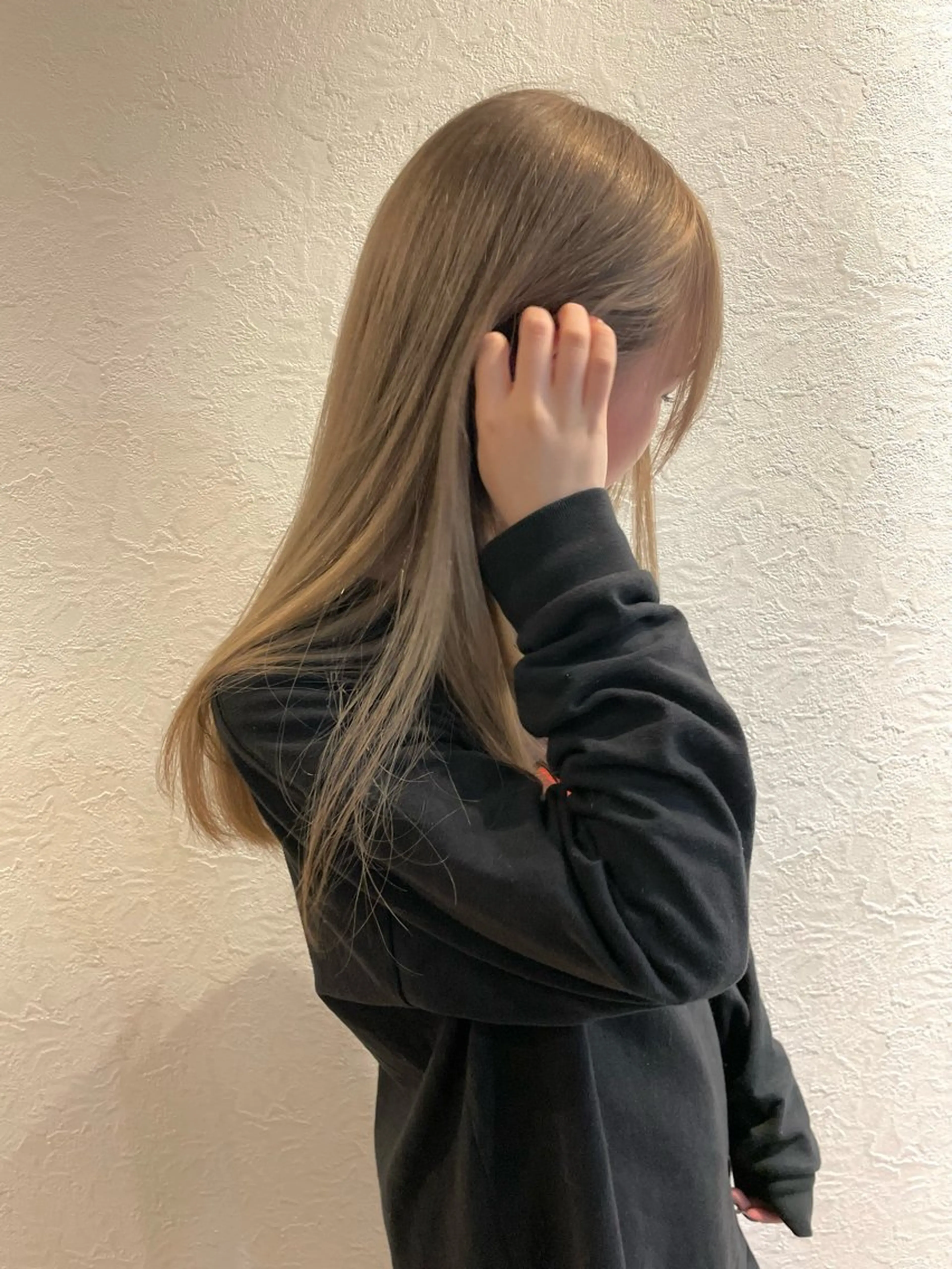 セミロング 韓国/透明感 riToのヘアスタイル