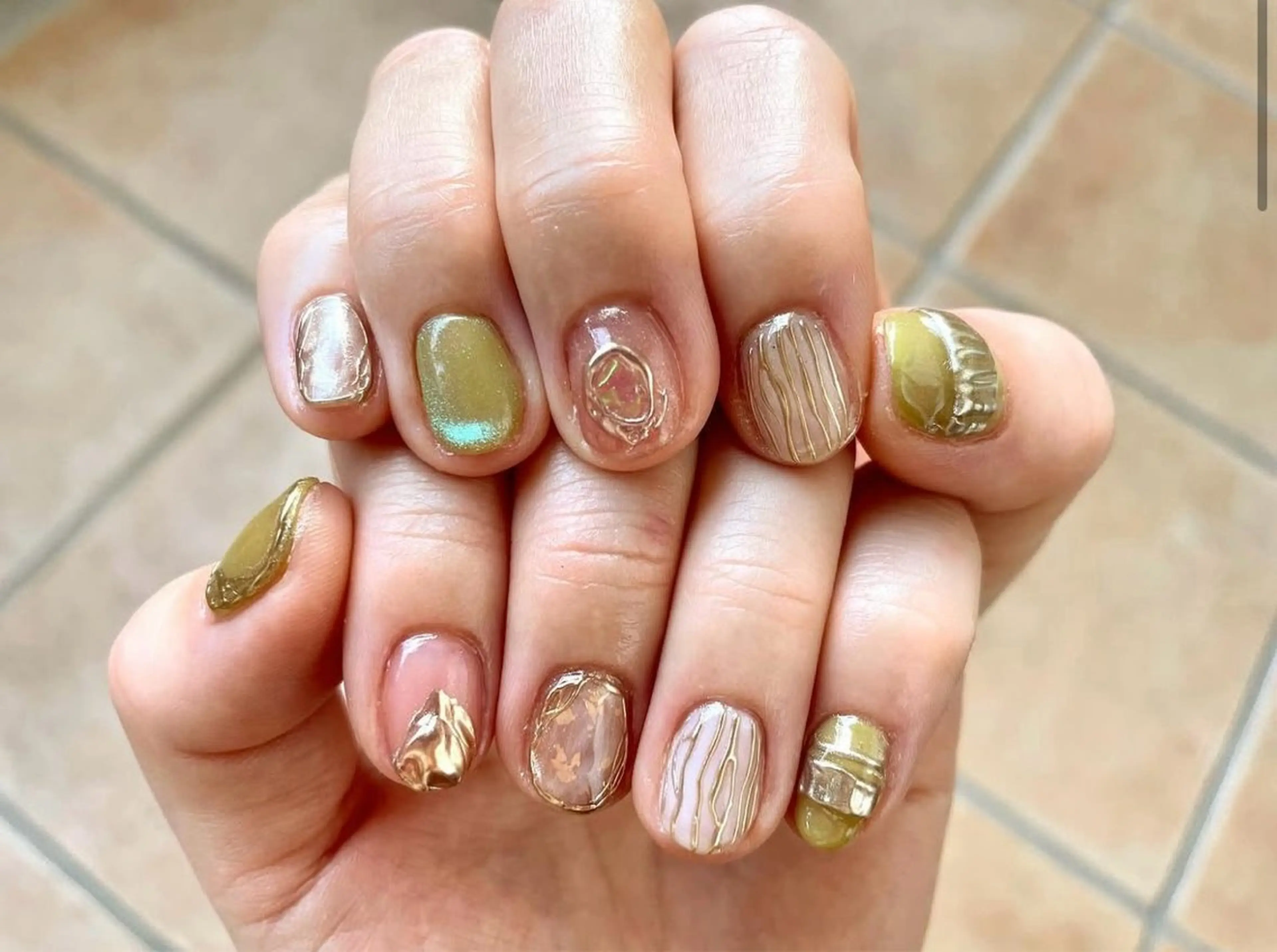 【ハンド】定額シーズンデザイン(オフ込み)の写真