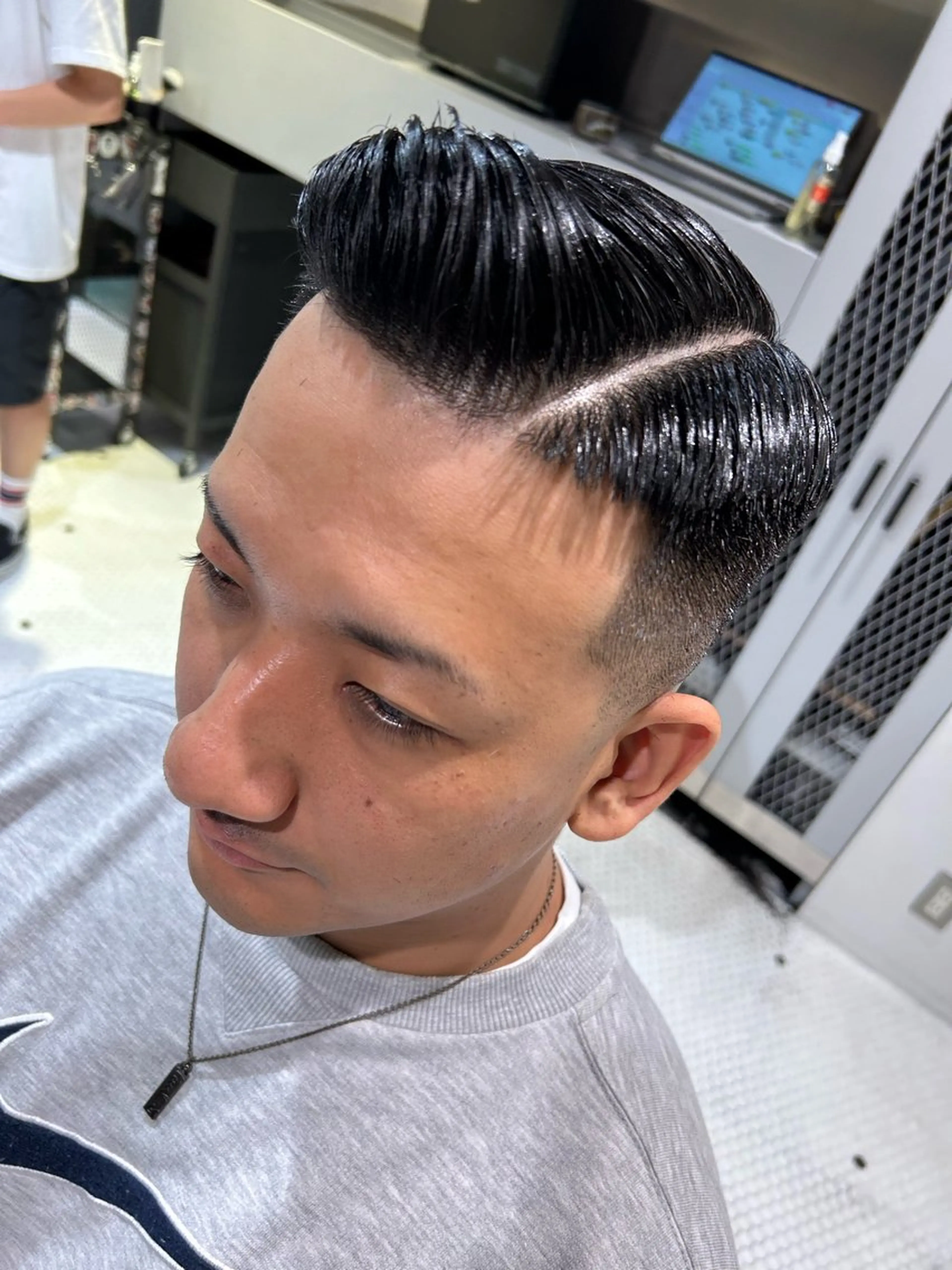 ショート メンズ フェードカット スキンフェード 吉祥寺駅 takumiのヘアスタイル
