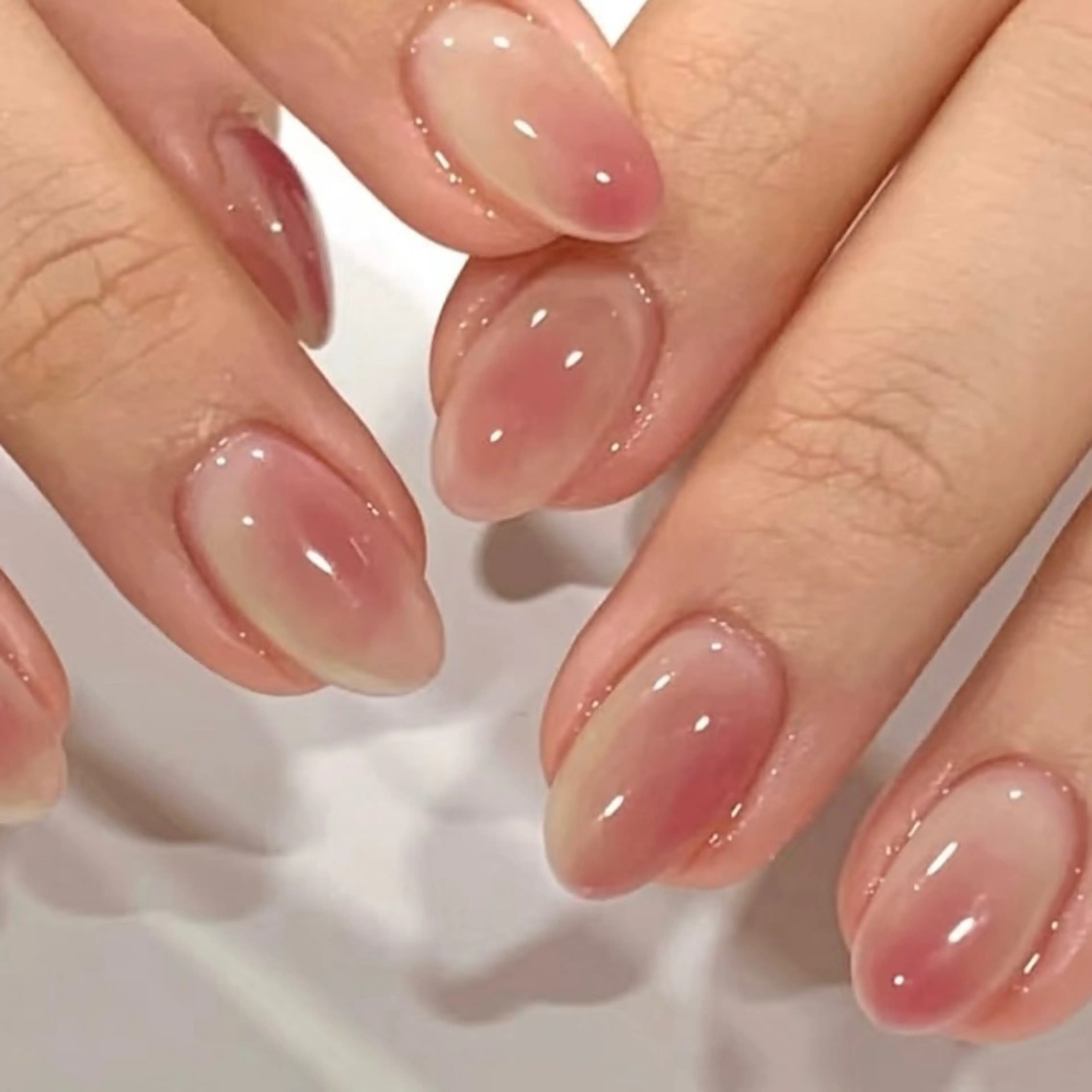 ネイル グラデーション キラキラネイル ネイリスト ミクのネイルデザイン