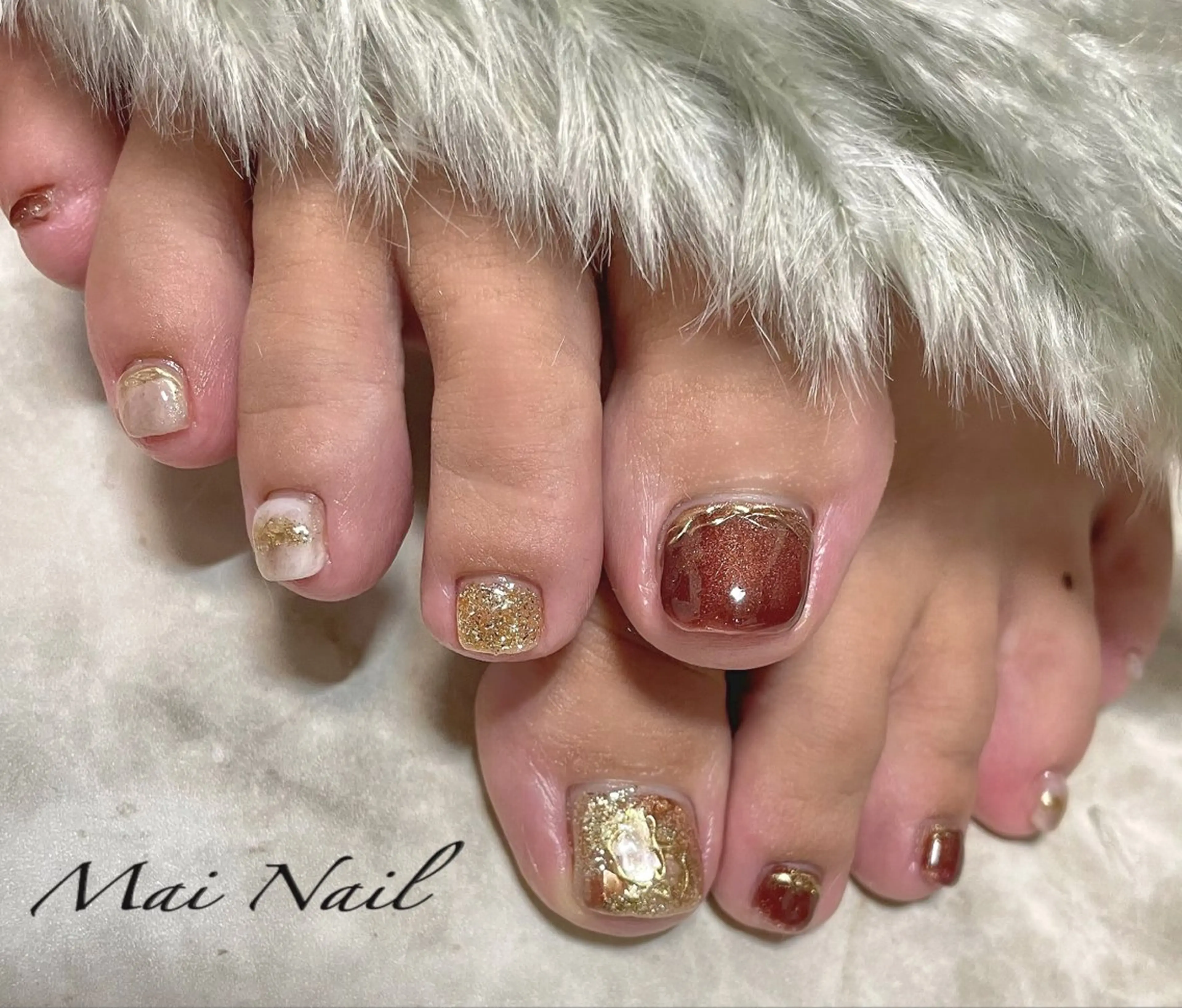 ネイル フットネイル Mai Nail 本田舞のネイルデザイン
