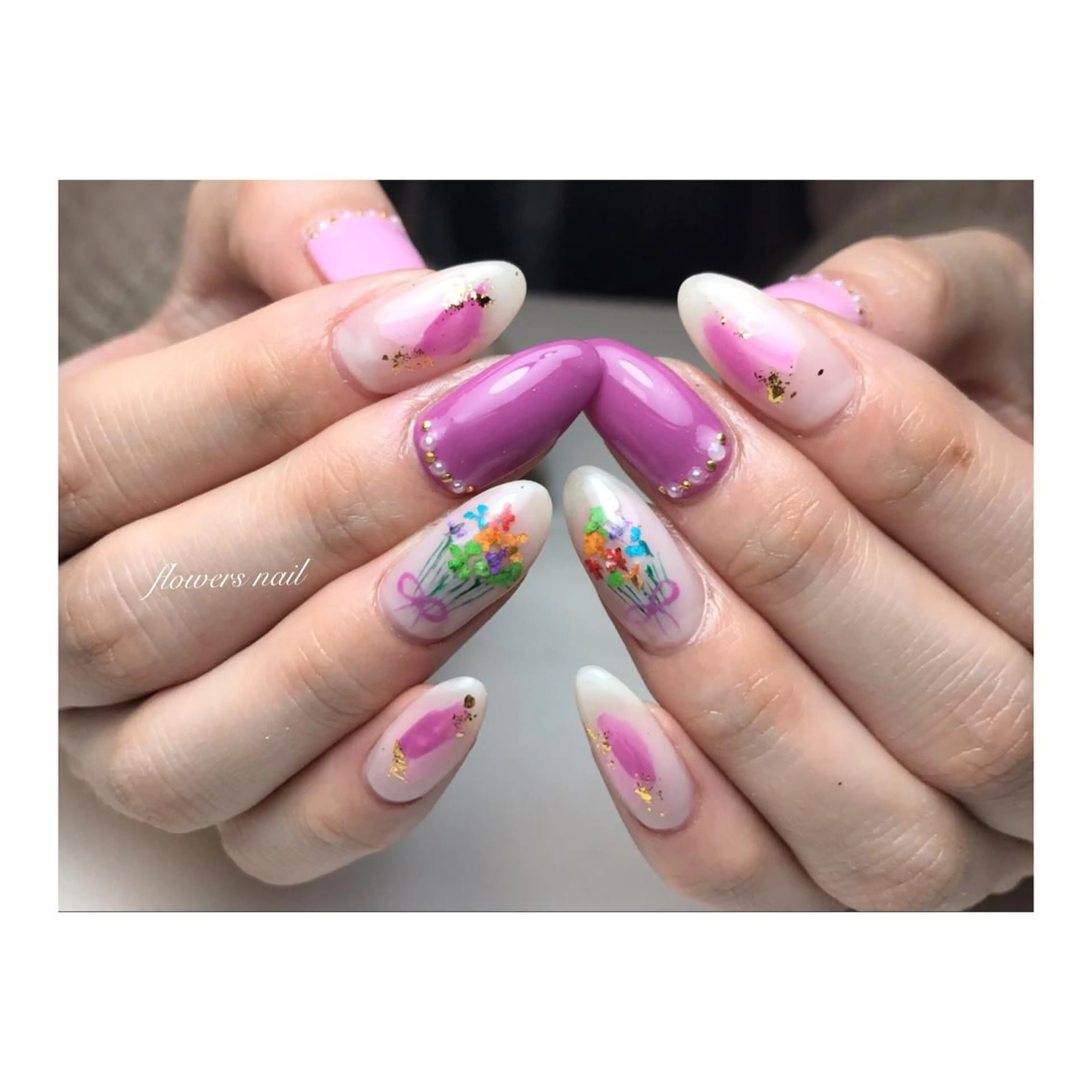 ネイル flowers nailのネイルデザイン
