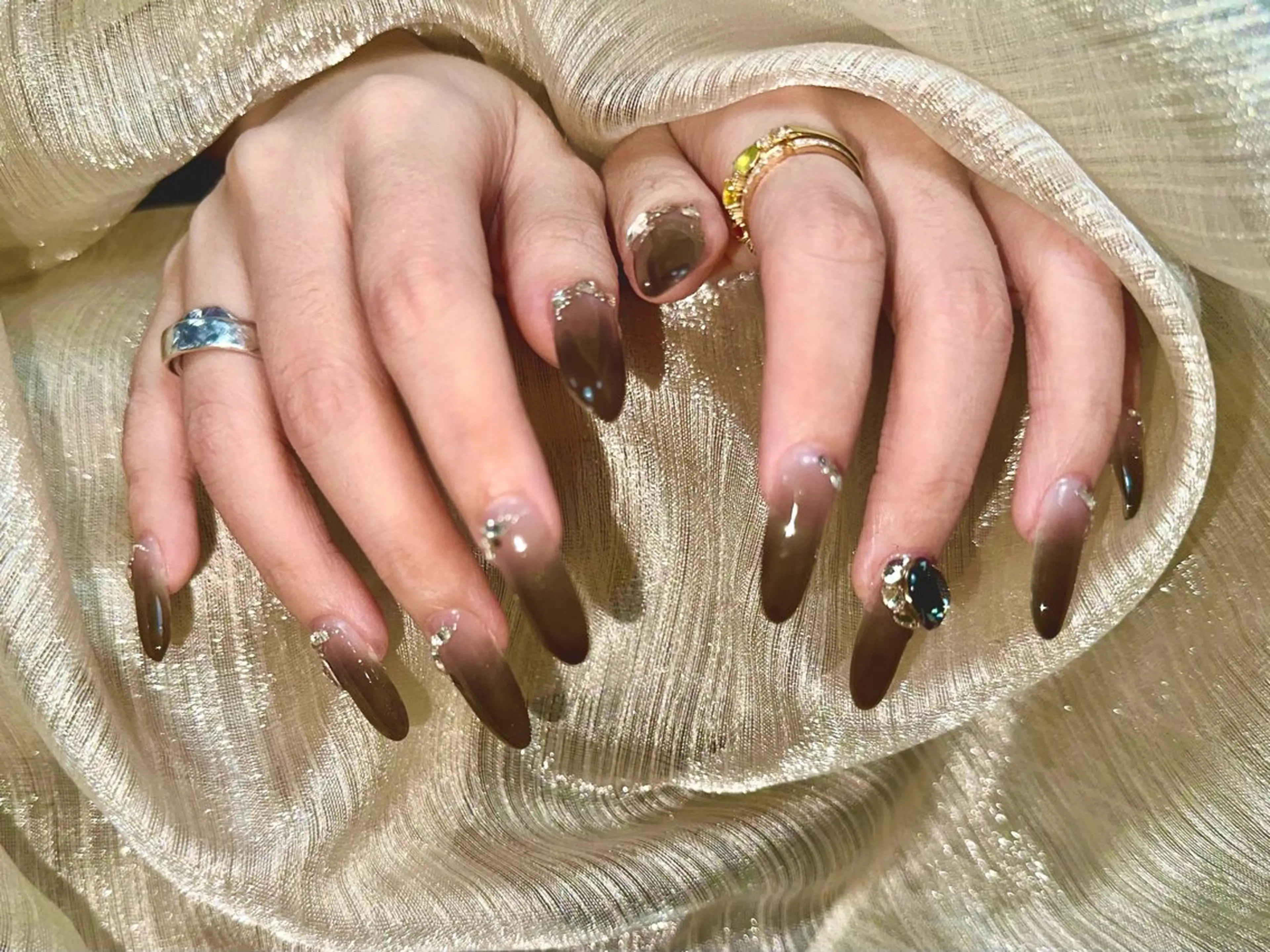 ネイル 長さ出し 持ち込み ハンドネイル ハンドケア ⭐️Dreamy Nail⭐️のネイルデザイン