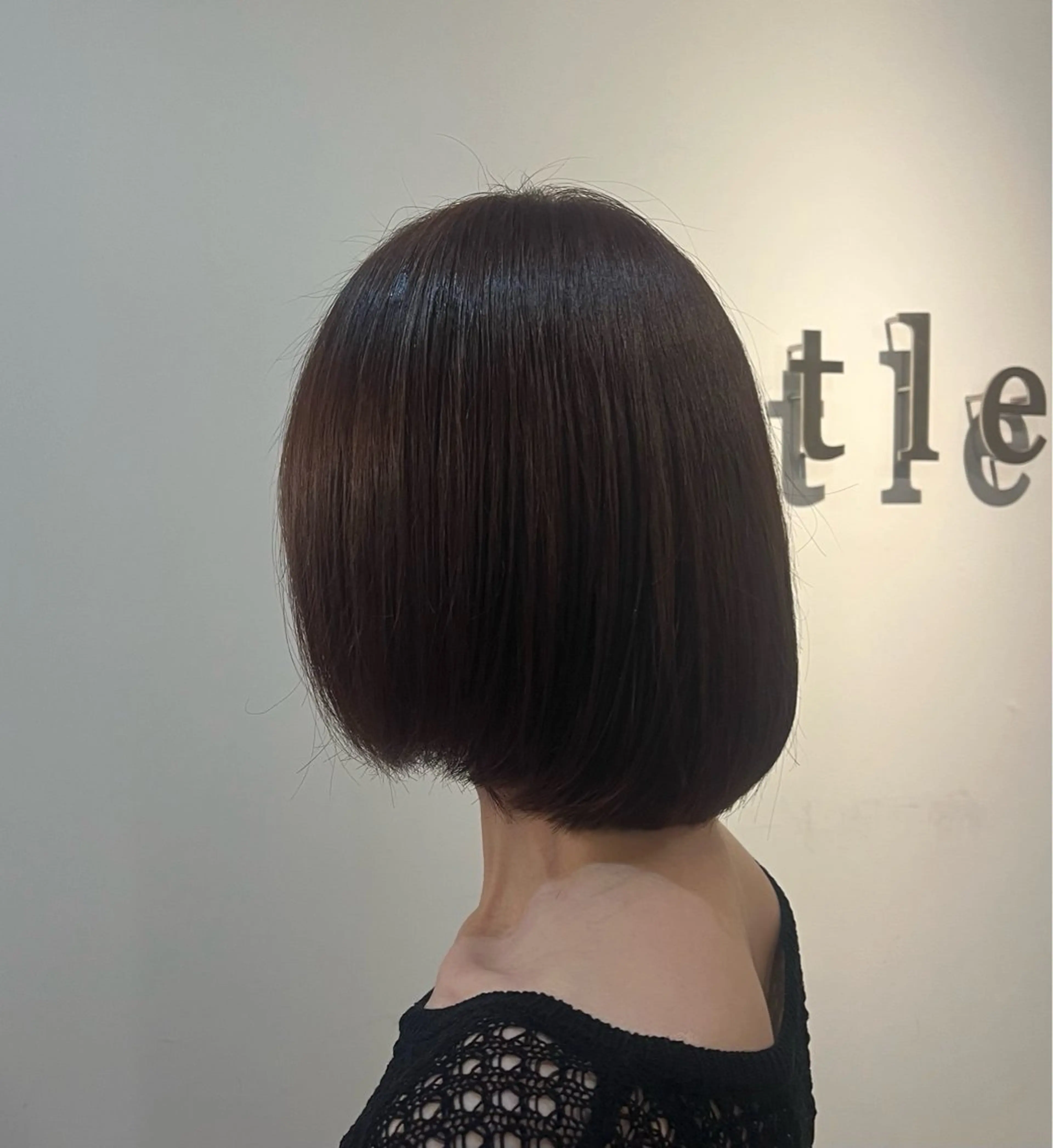 [練習モデル]🫧カット➕カラー切りっぱなしボブ(毛先整えカット)🎀の写真