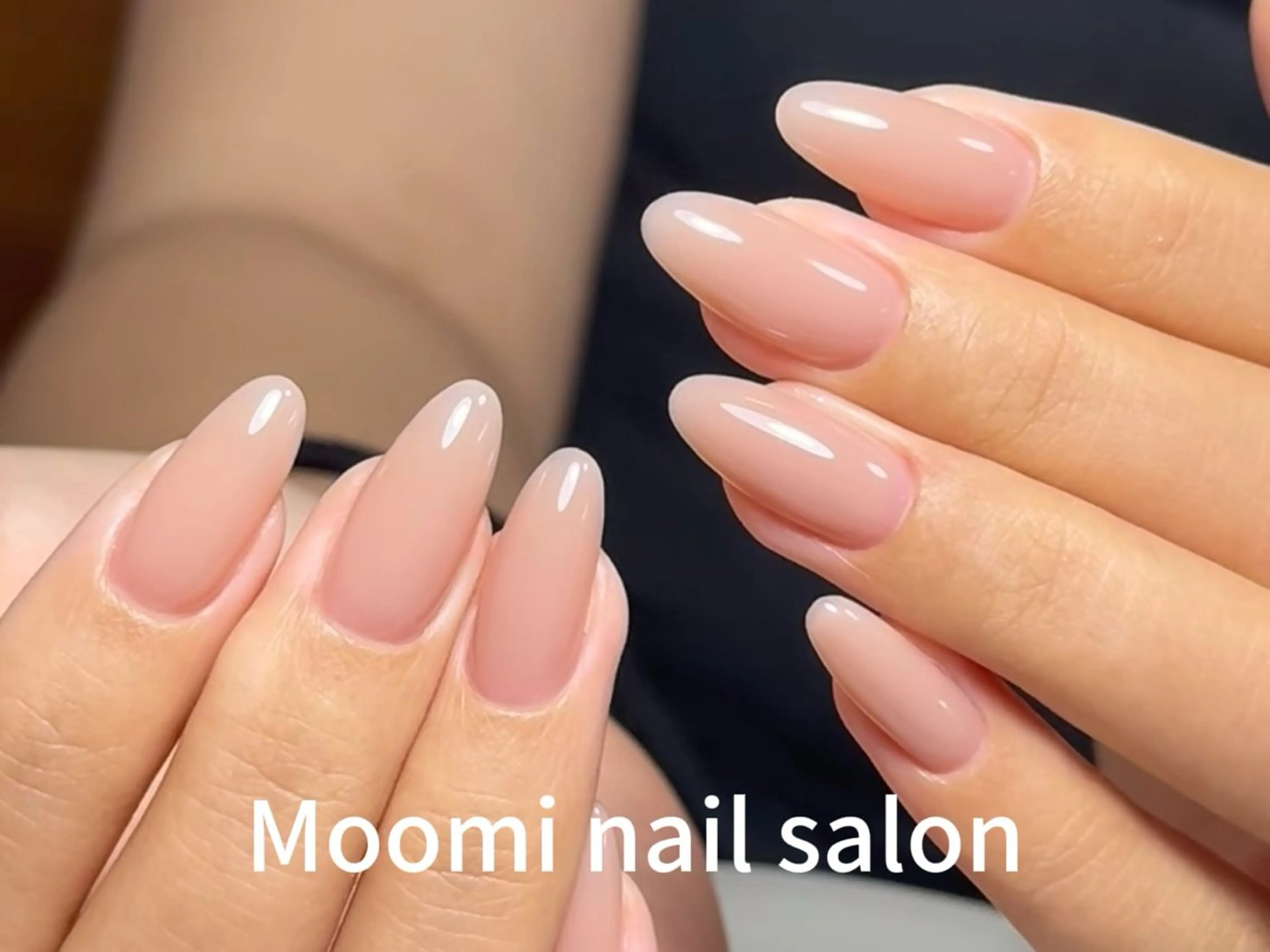 ロング ハンドネイル Moomi あずりのネイルデザイン