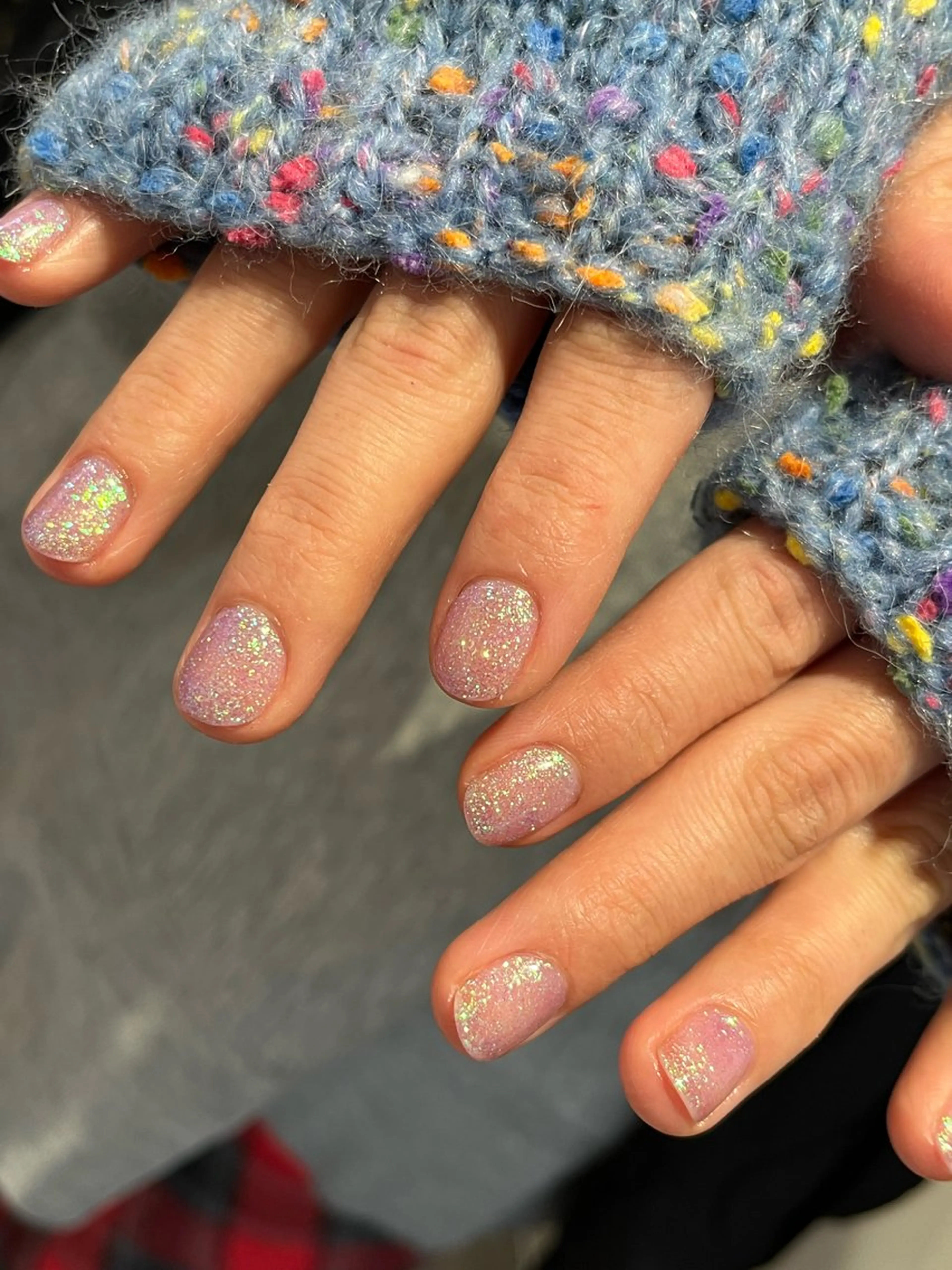 ネイル ラメ(グリッター) ハンドネイル hiyori🫧 mieuxのネイルデザイン