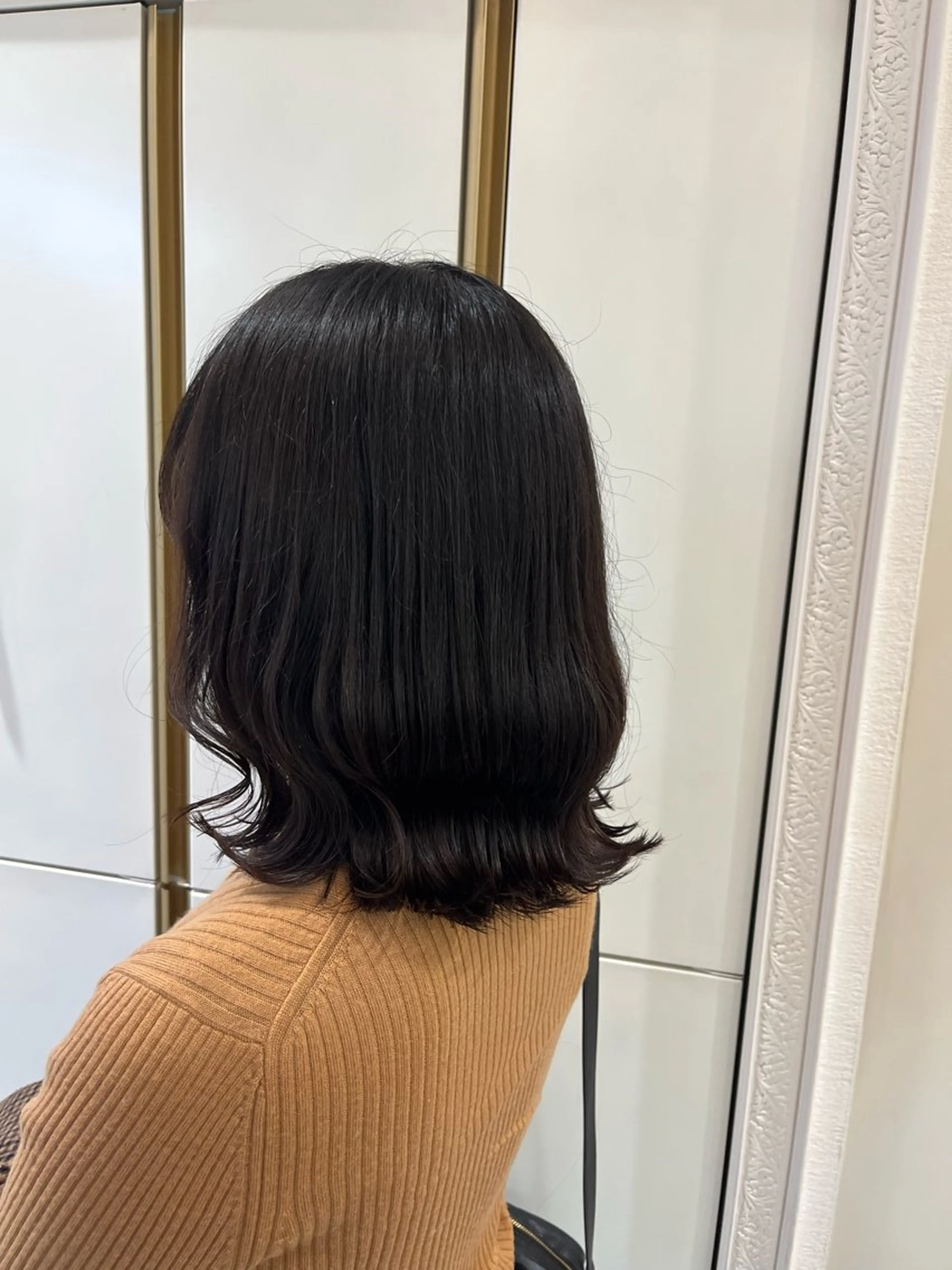 ミディアム カット ヘアカラー バレイヤージュ/ヘア アレンジ/shionのヘアスタイル