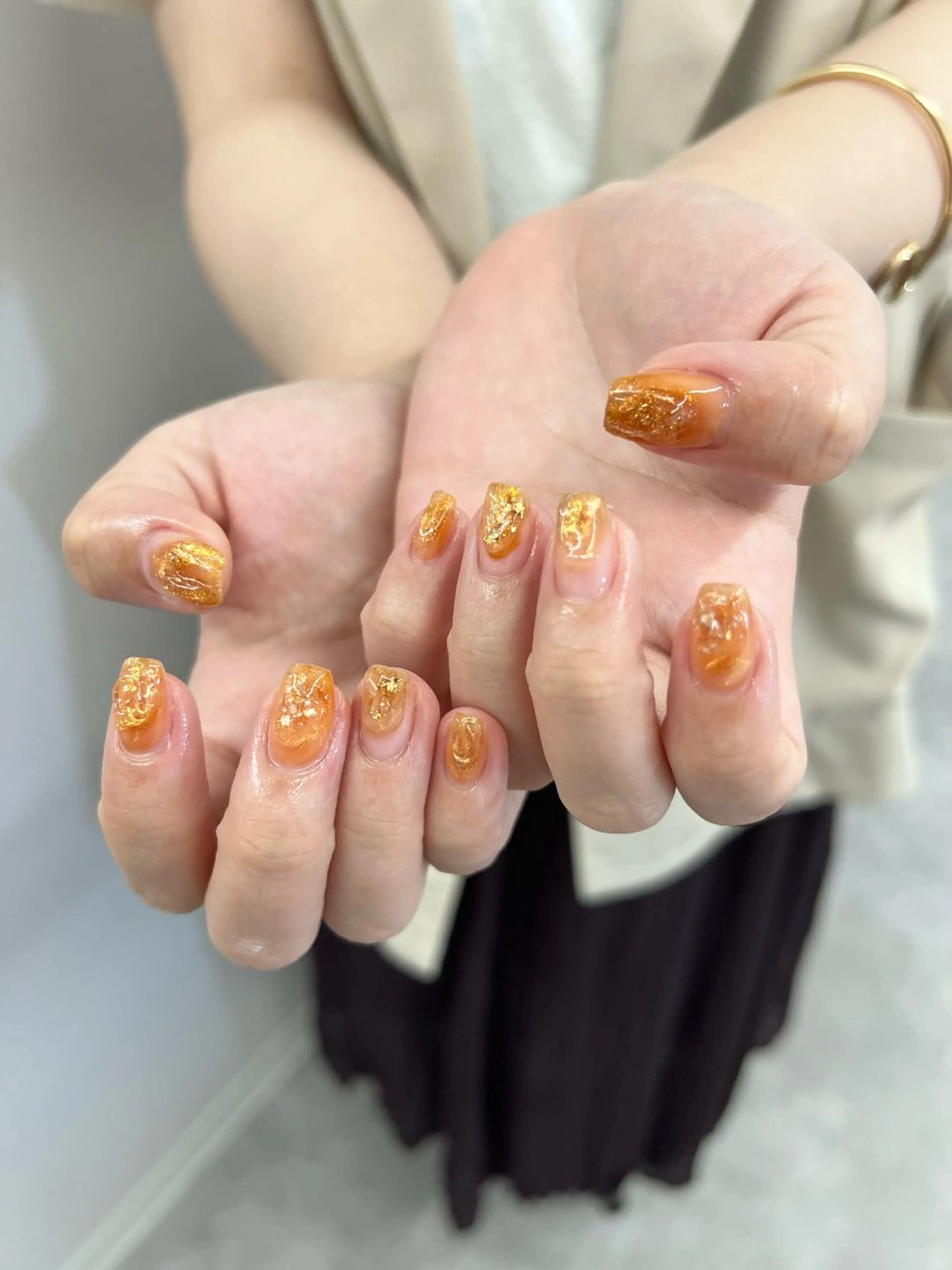 ネイル クリアネイル ジェルネイル マグネットネイル ミラーネイル ニュアンスネイル ハンドネイル ハンドケア Bana_ Nailのネイルデザイン