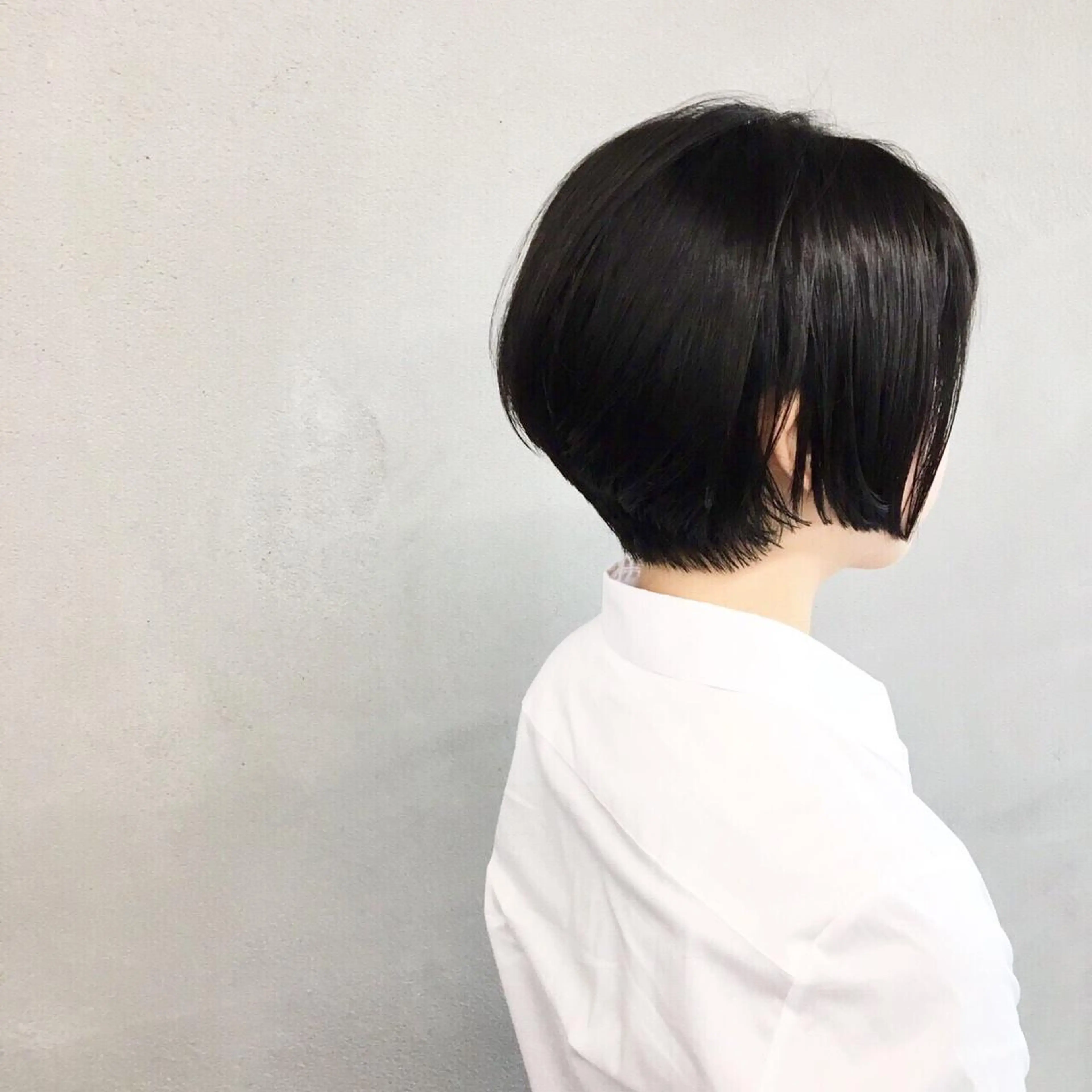 ショート くびれヘア ショートヘア カット ボブ/ショート/ 白髪染め/メンズ葛西のヘアスタイル