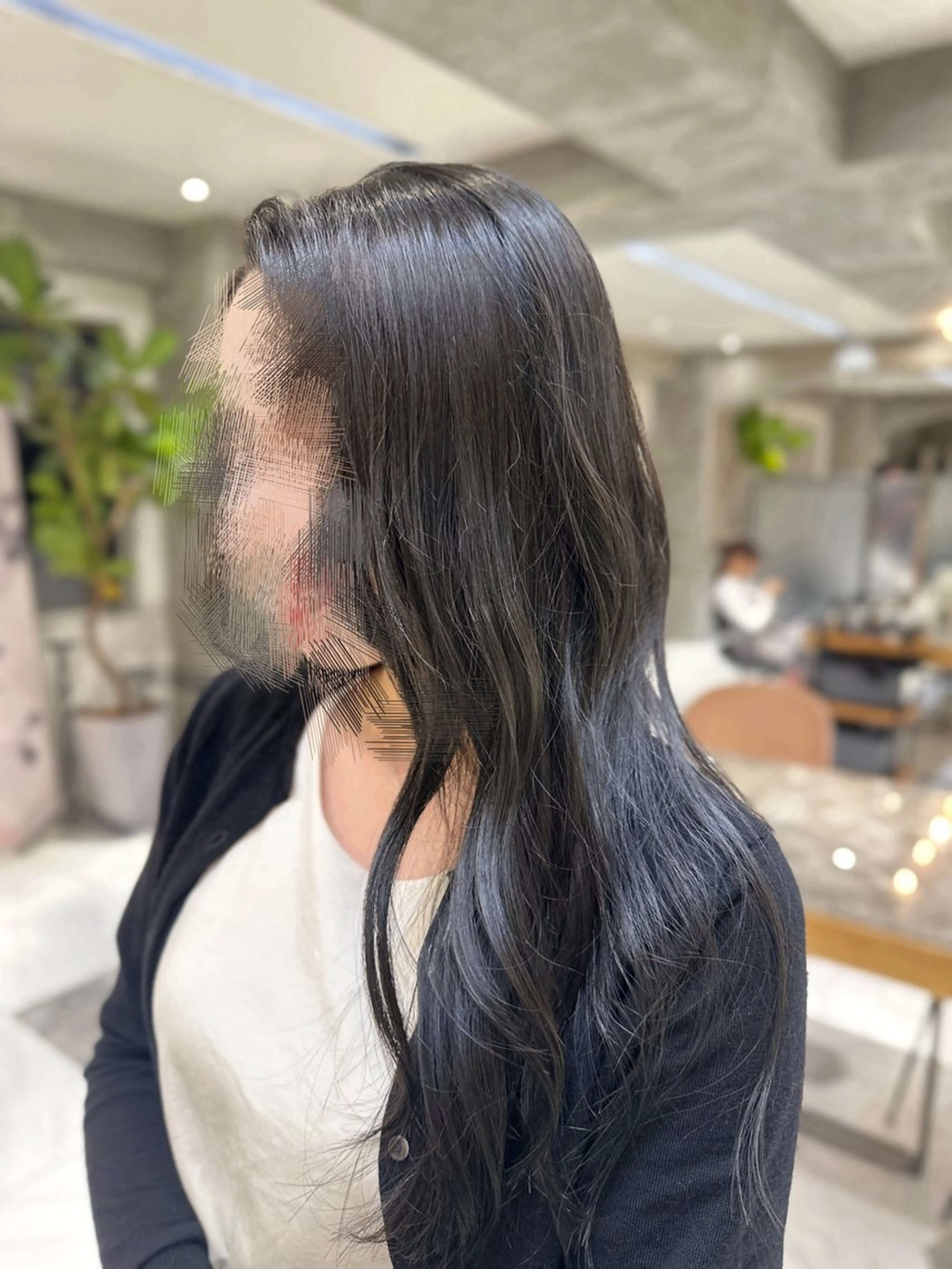 ロング 艶ブリーチ/カット kurumi🌼のヘアスタイル