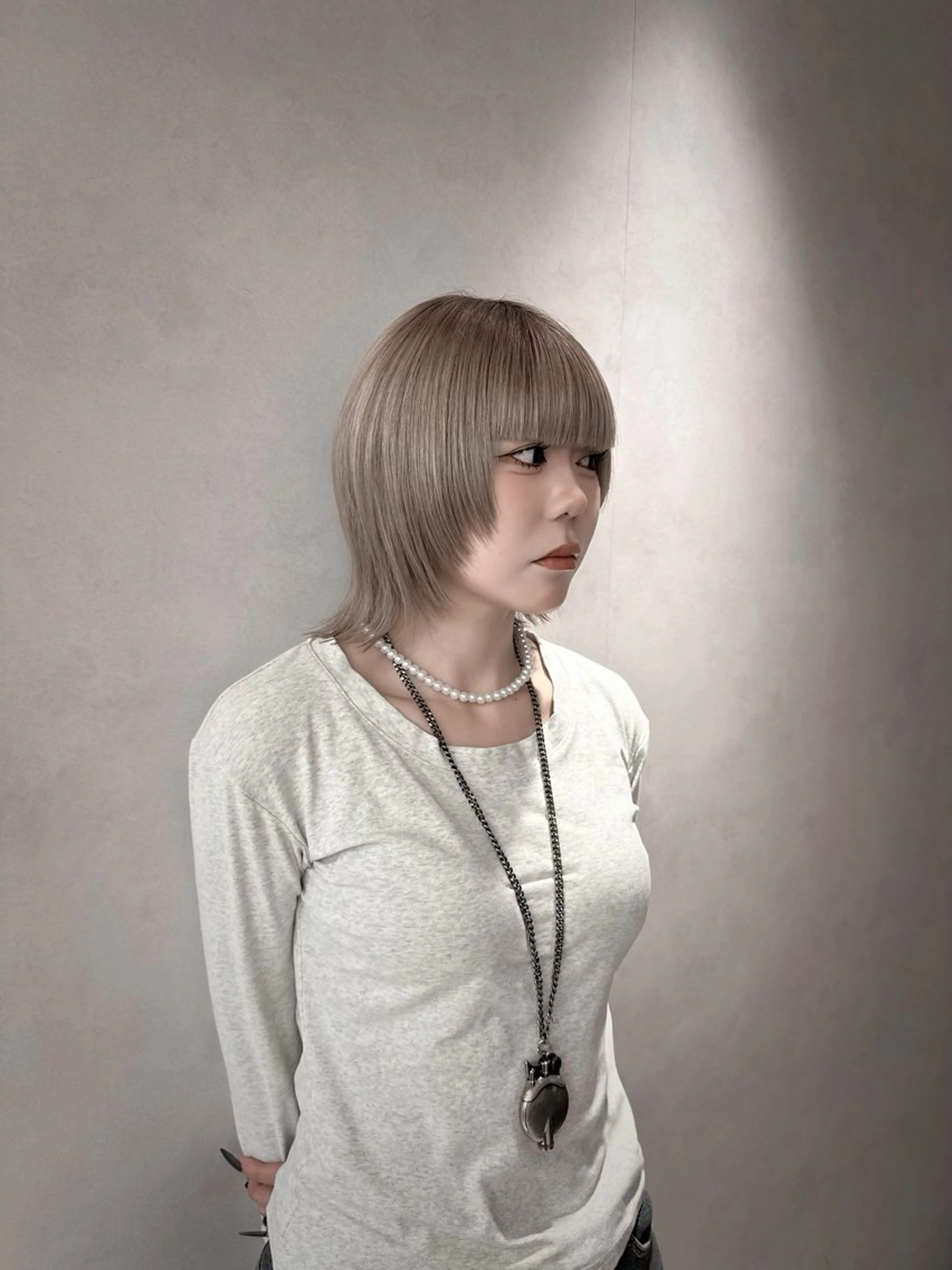 ショート ボブ レイヤーカット ウルフカット 伊藤 結愛のヘアスタイル