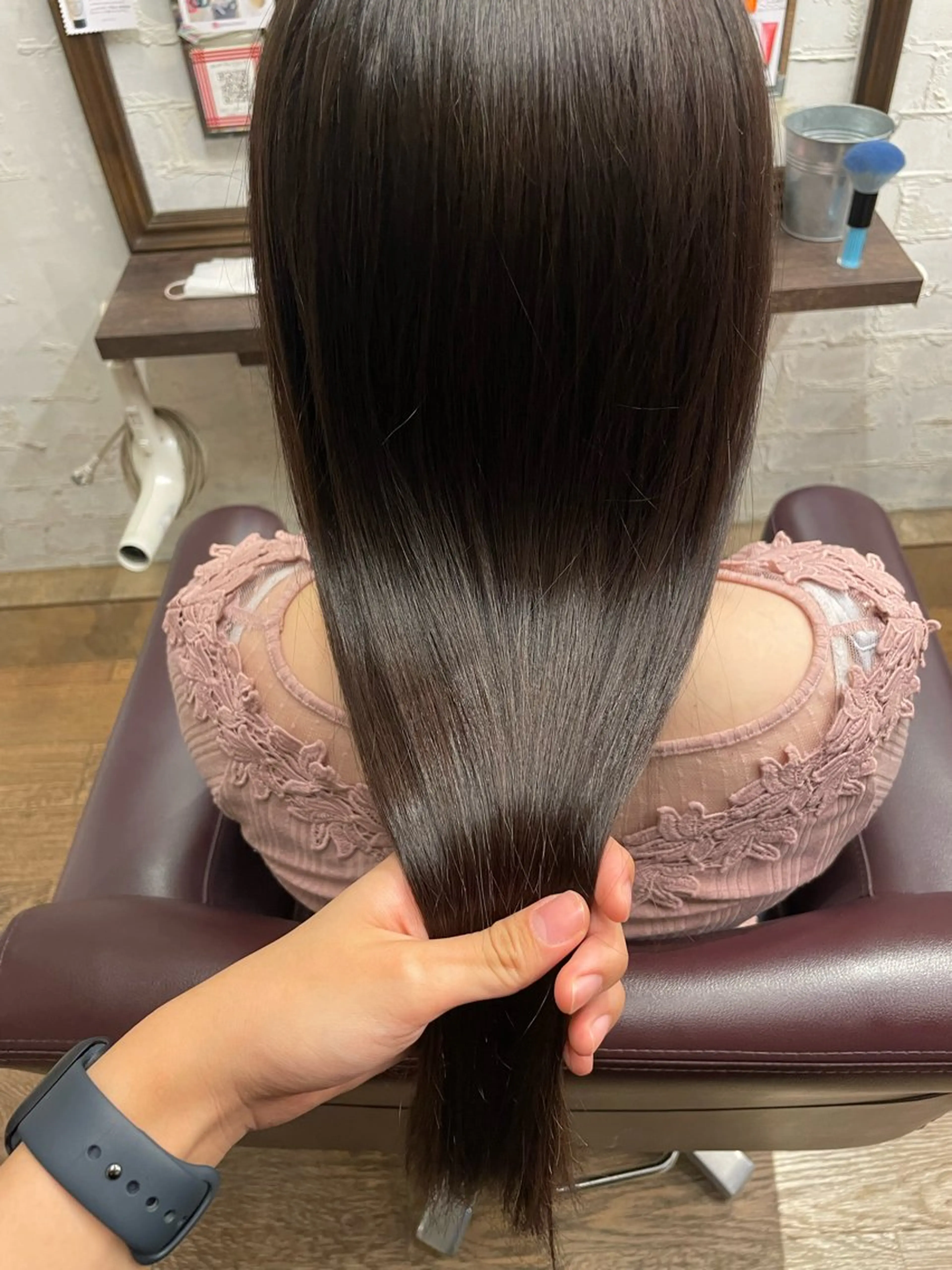ロング 縮毛矯正 亜海 /縮毛矯正のヘアスタイル