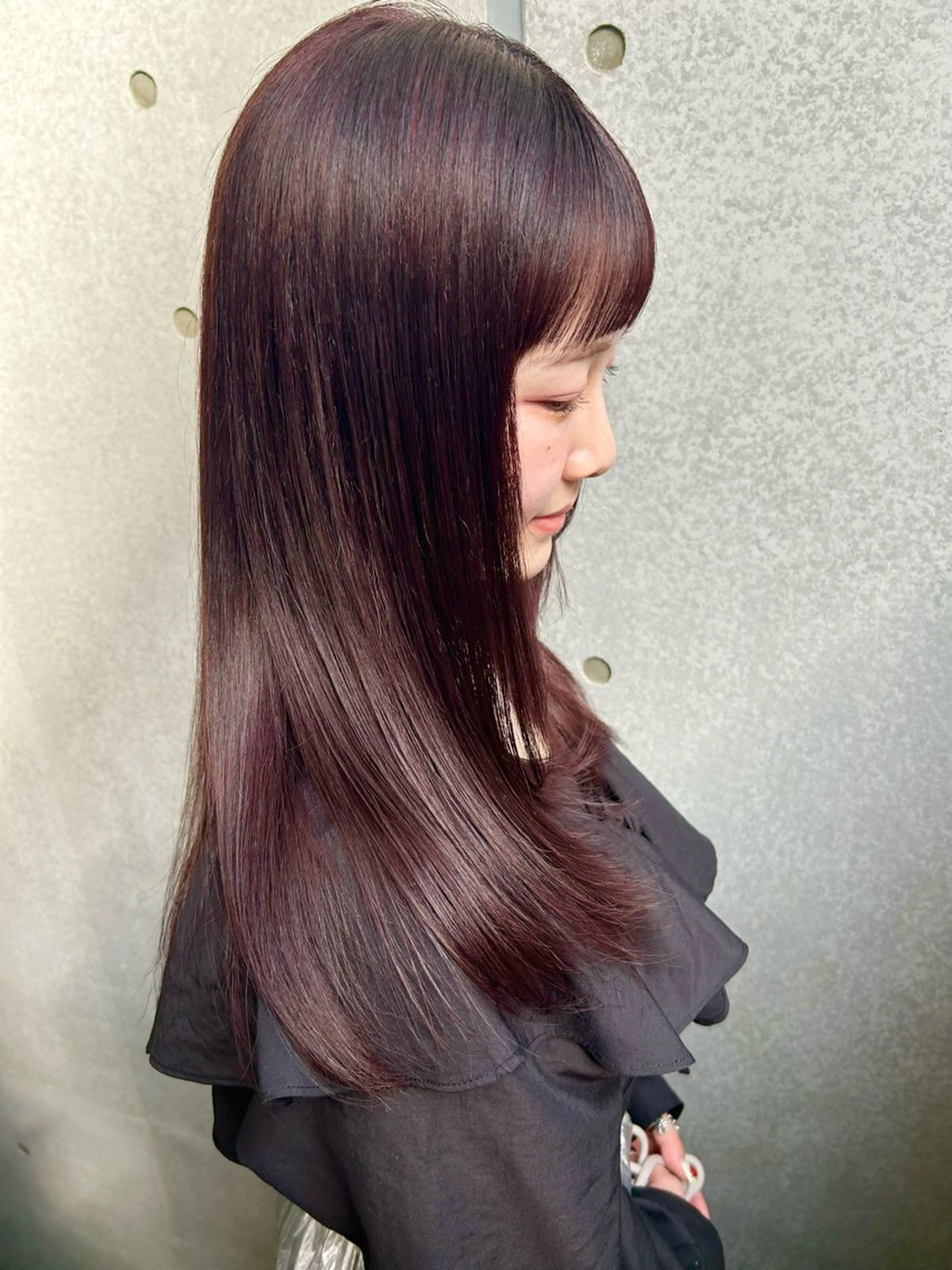 ロング カラー カット ヘアカラー トリートメント 髪質改善カラー🌙 ｃｈｉｎａｒｉのヘアスタイル
