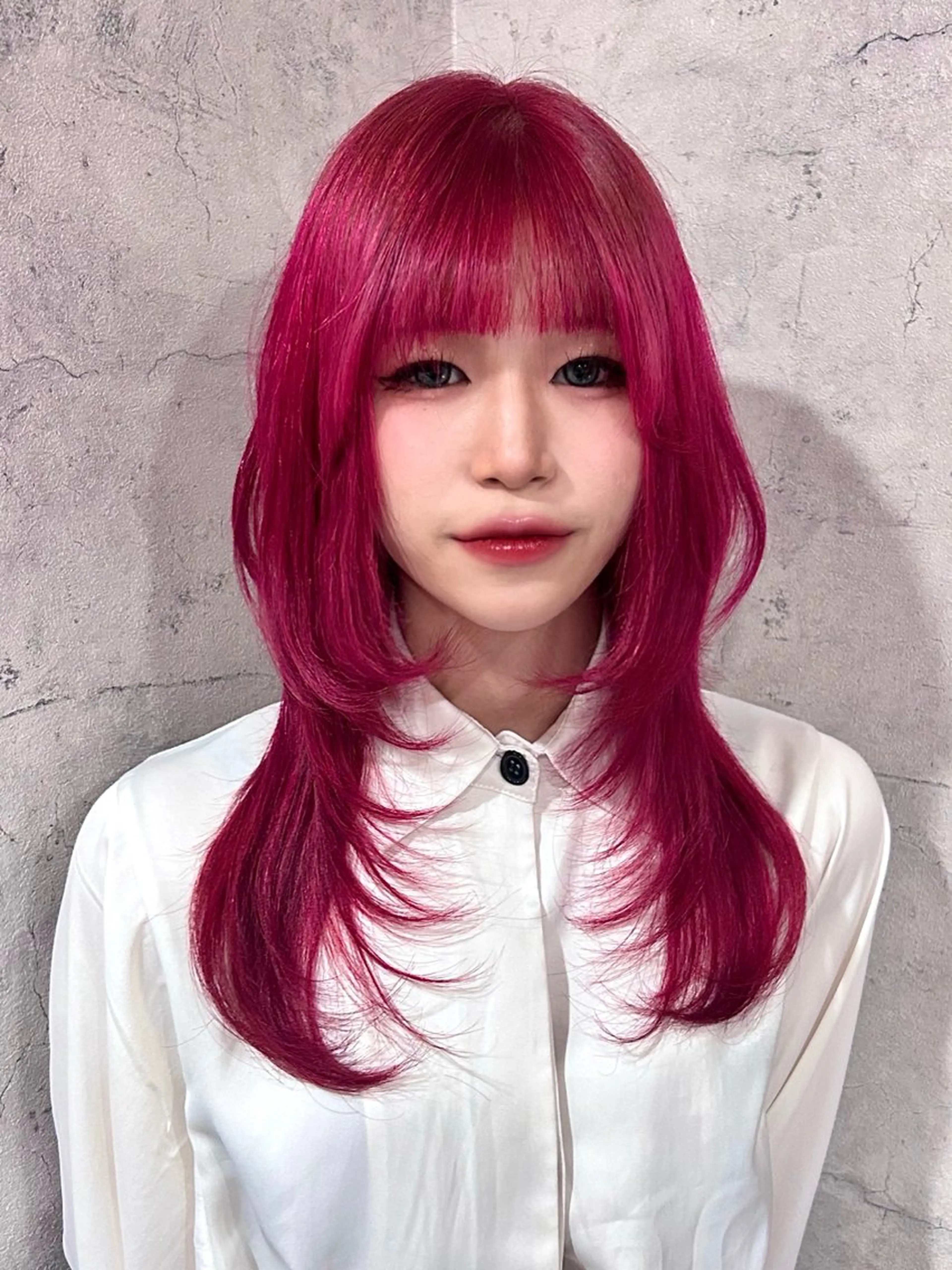 ロング カラー カット ヘアカラー ブリーチ/アレンジ/ 19歳/横浜/アリルのヘアスタイル
