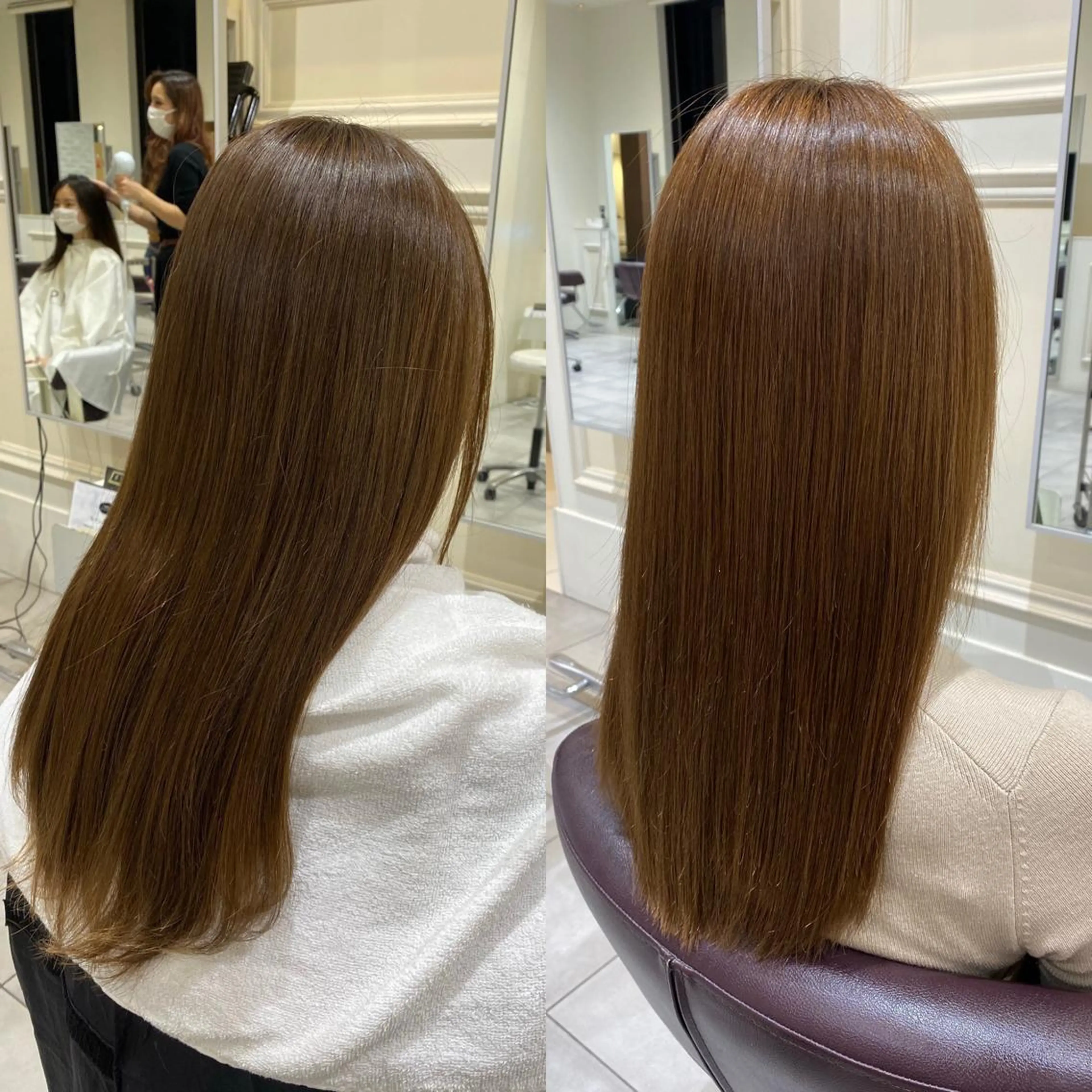 ロング アッシュ 暗髪透明感カラー/ インナー/小島良太のヘアスタイル