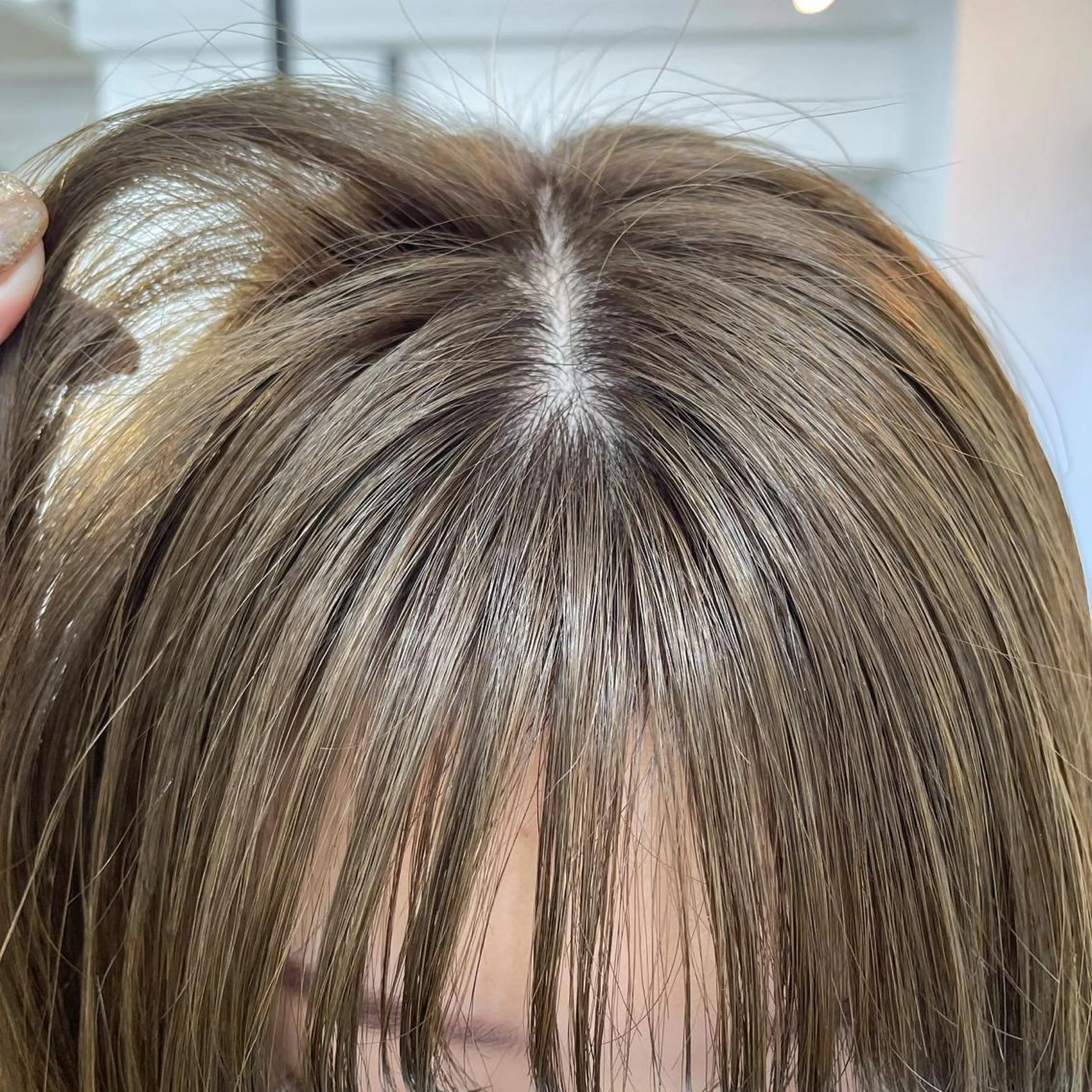 ミディアム ヘアカラー トリートメント 🌼たけや みのり🌿のヘアスタイル