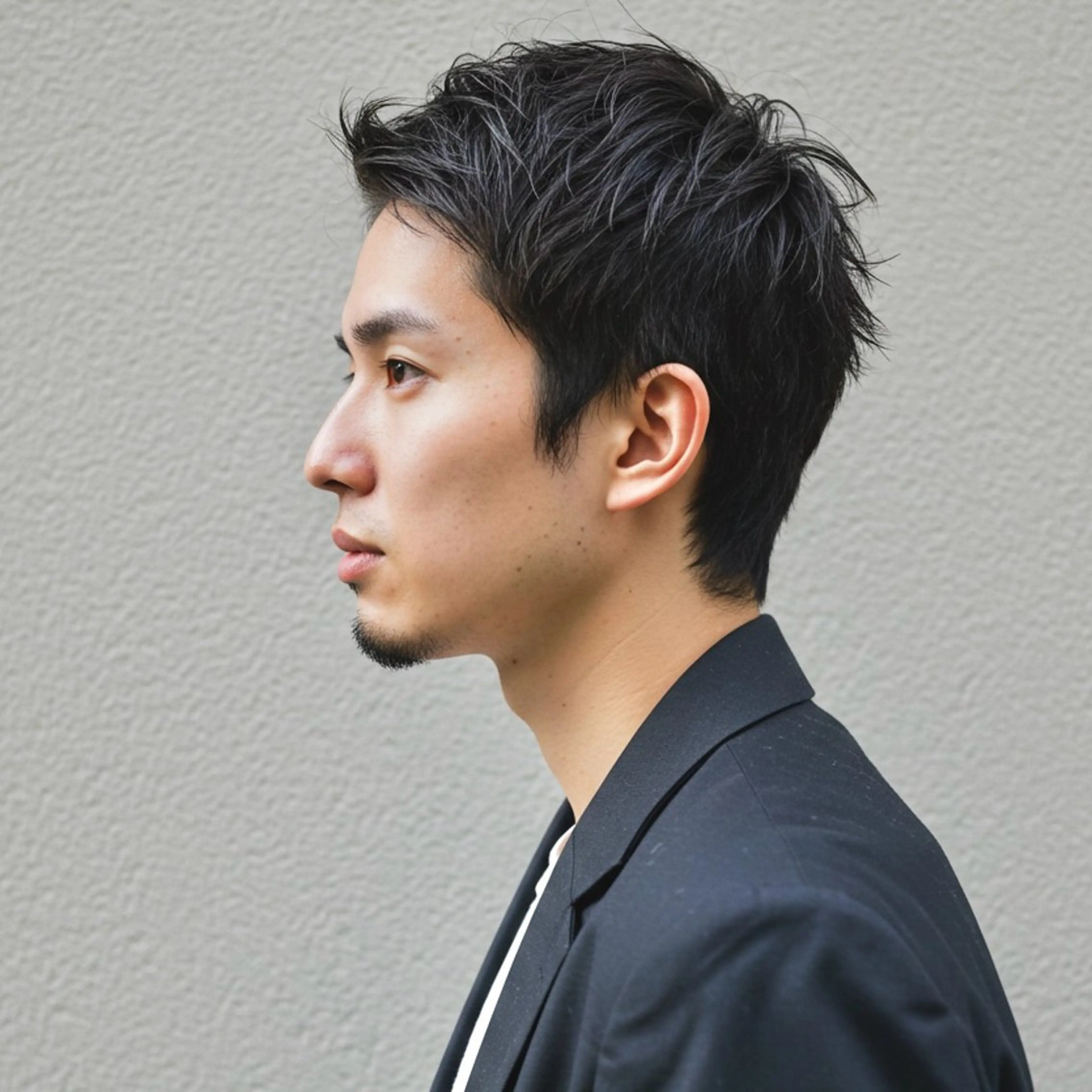 ショート カラー パーマ メンズ アップバング スパイキーショート 刈り上げ ショートヘア ニュアンスパーマ カット ヘアカラー パーマ 縮毛矯正 トリートメント ヘッドスパ 🎸メンズ/パーマ/ ショート🎸工藤達哉のヘアスタイル